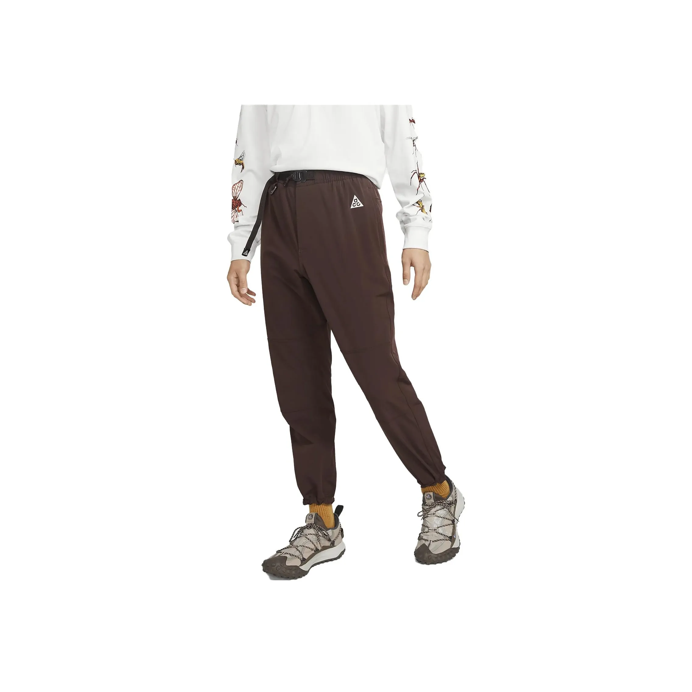 Nike Casual Pants Men's Burgundy