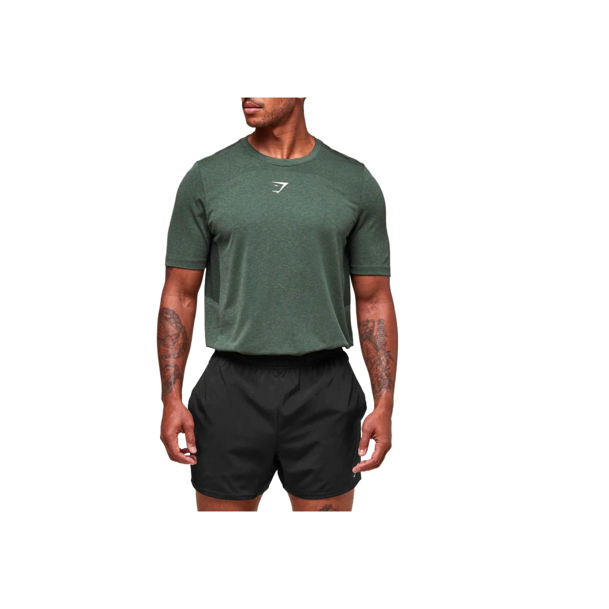 GYMSHARK Легкий Бесшовный T-Рубашка Мужская