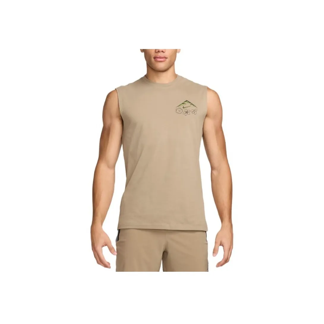 Nike Men's Dri-FIT Sleeveless Running T-Shirt
