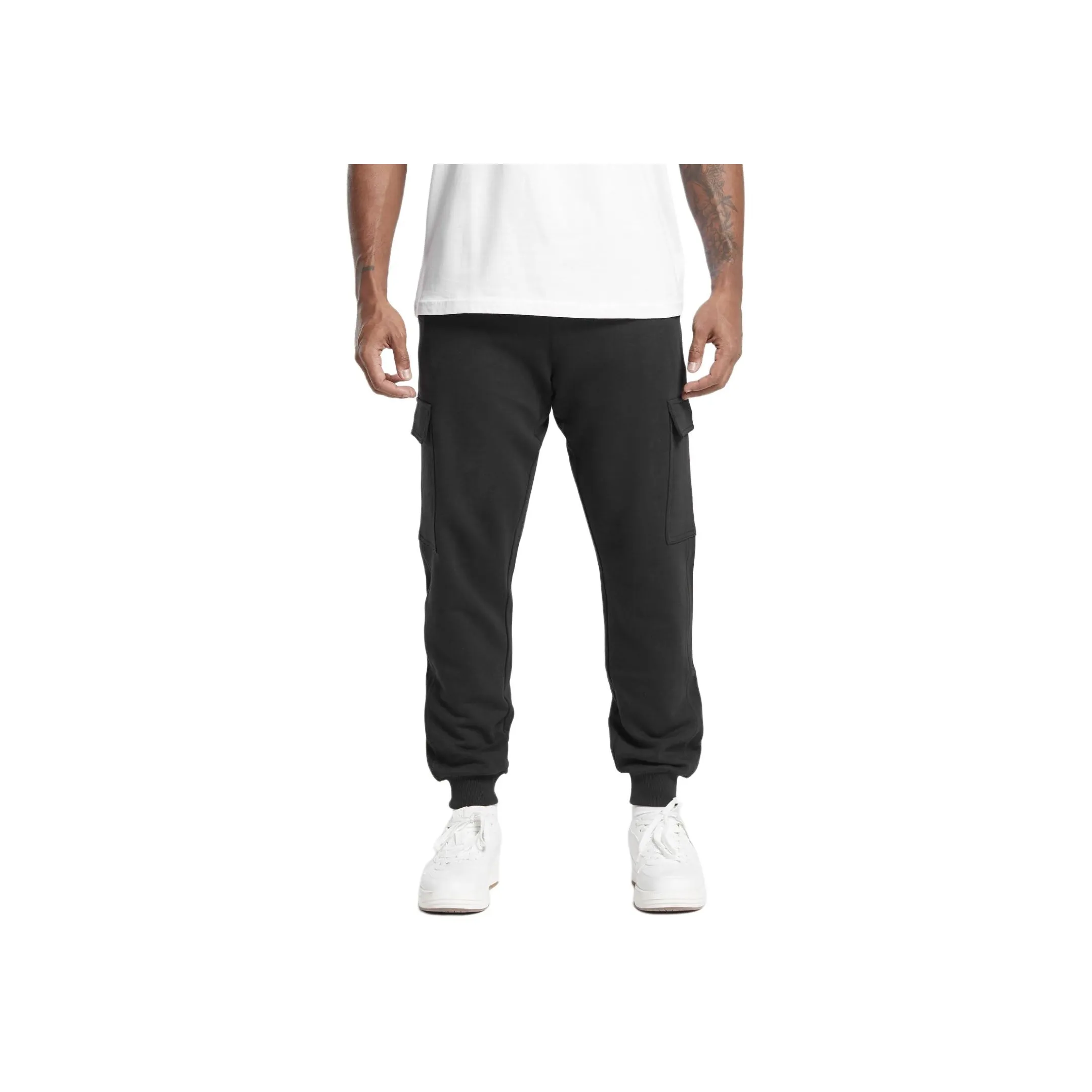 GYMSHARK Спортивные брюки Мужские Черные