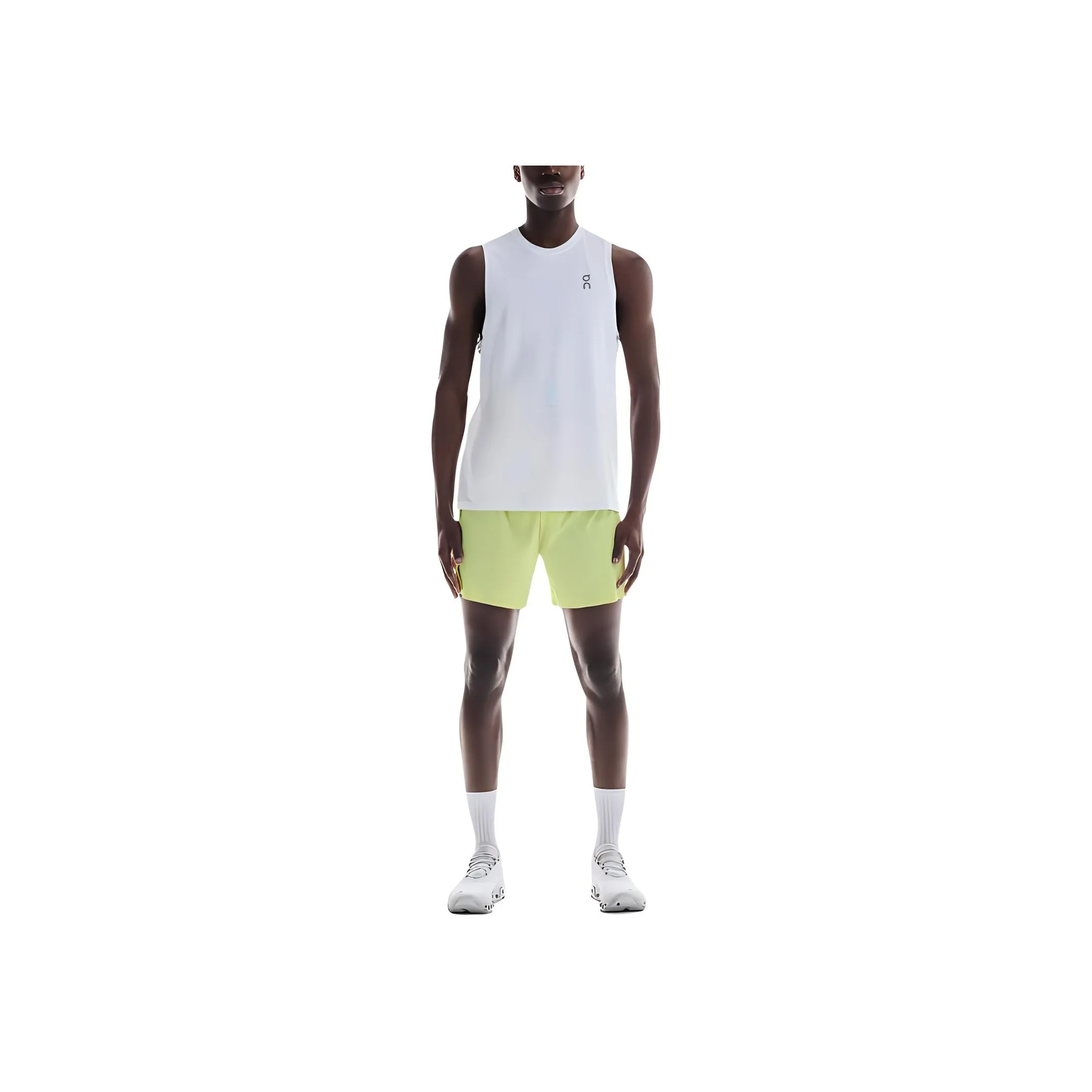 On Performance Sports Shorts Men's Lemon