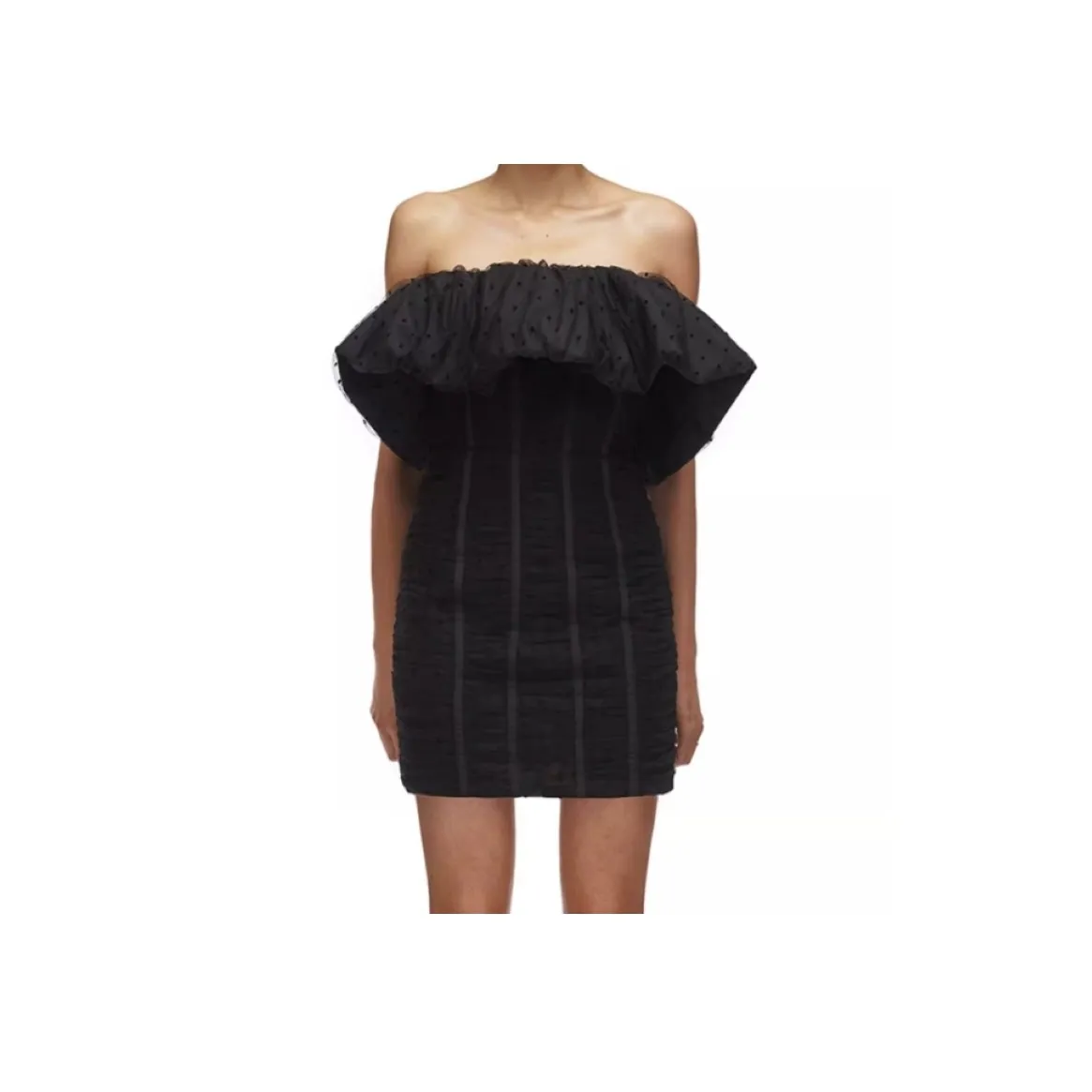 Self portrait Sleeveless Dress Women's Black