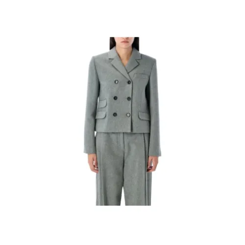 The. garment Серый Женские Офисные костюмы