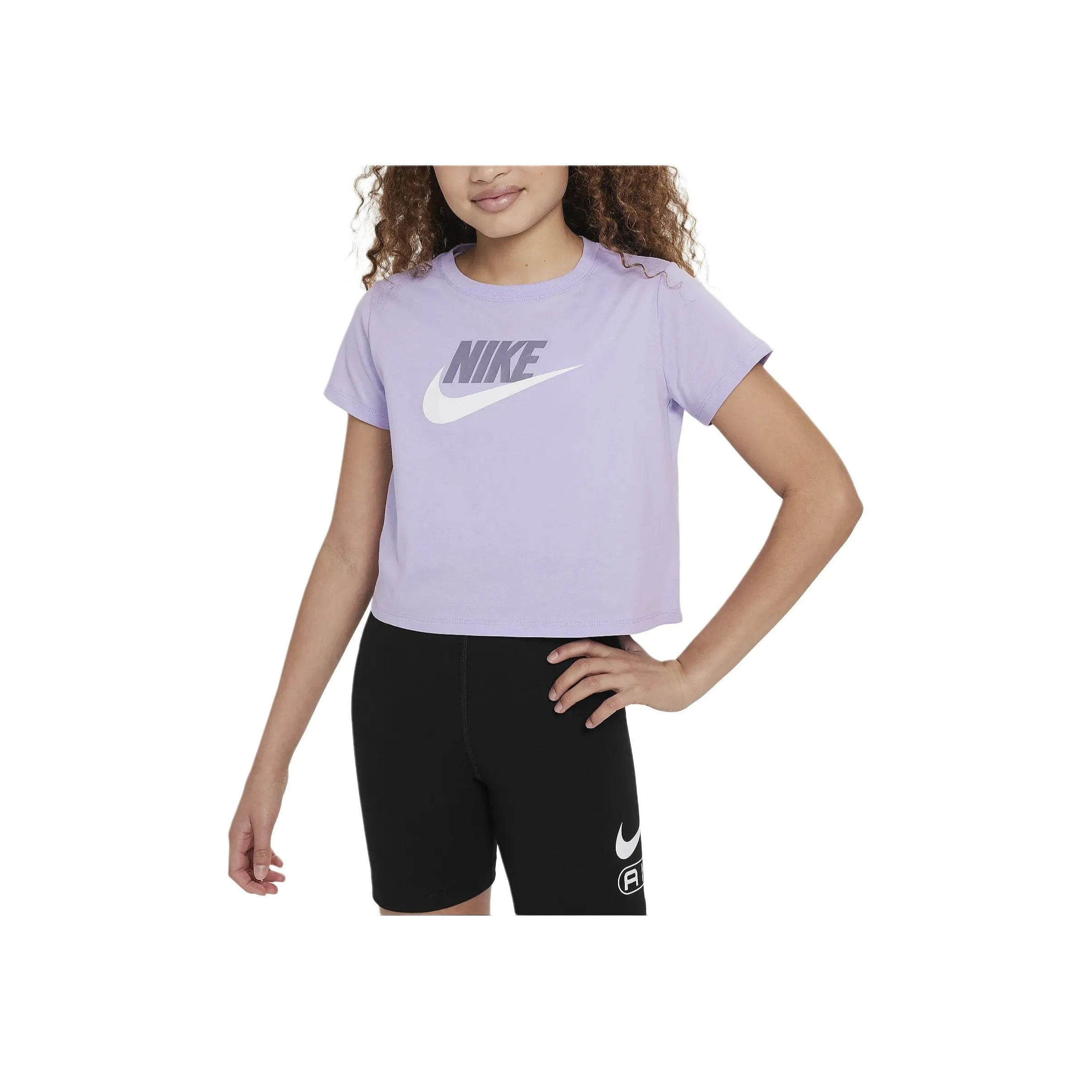 Nike T-Shirt Sportswear Фиолетовый Детский