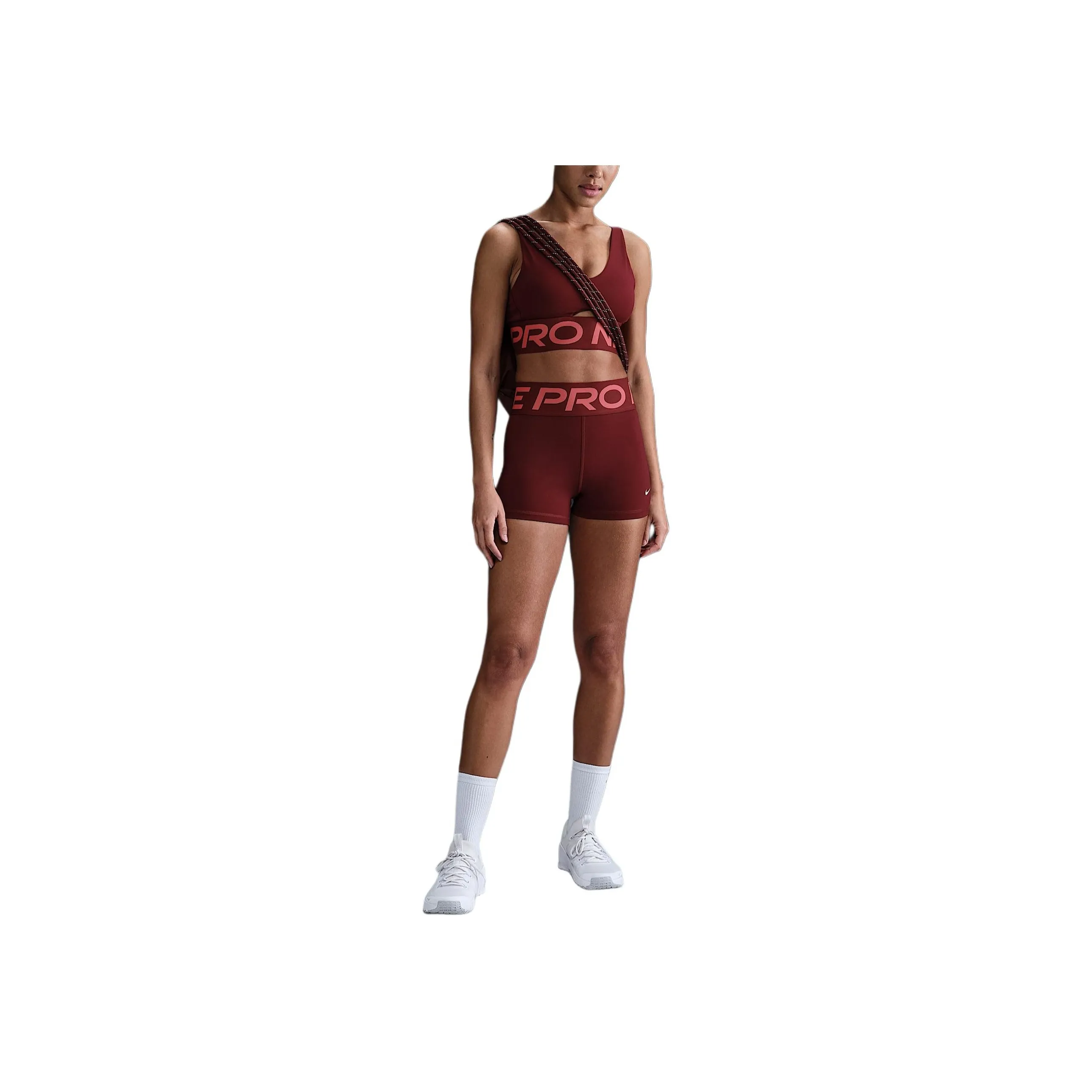 Nike Pro Indy Plunge Women's Medium Support Padded Sports Bra