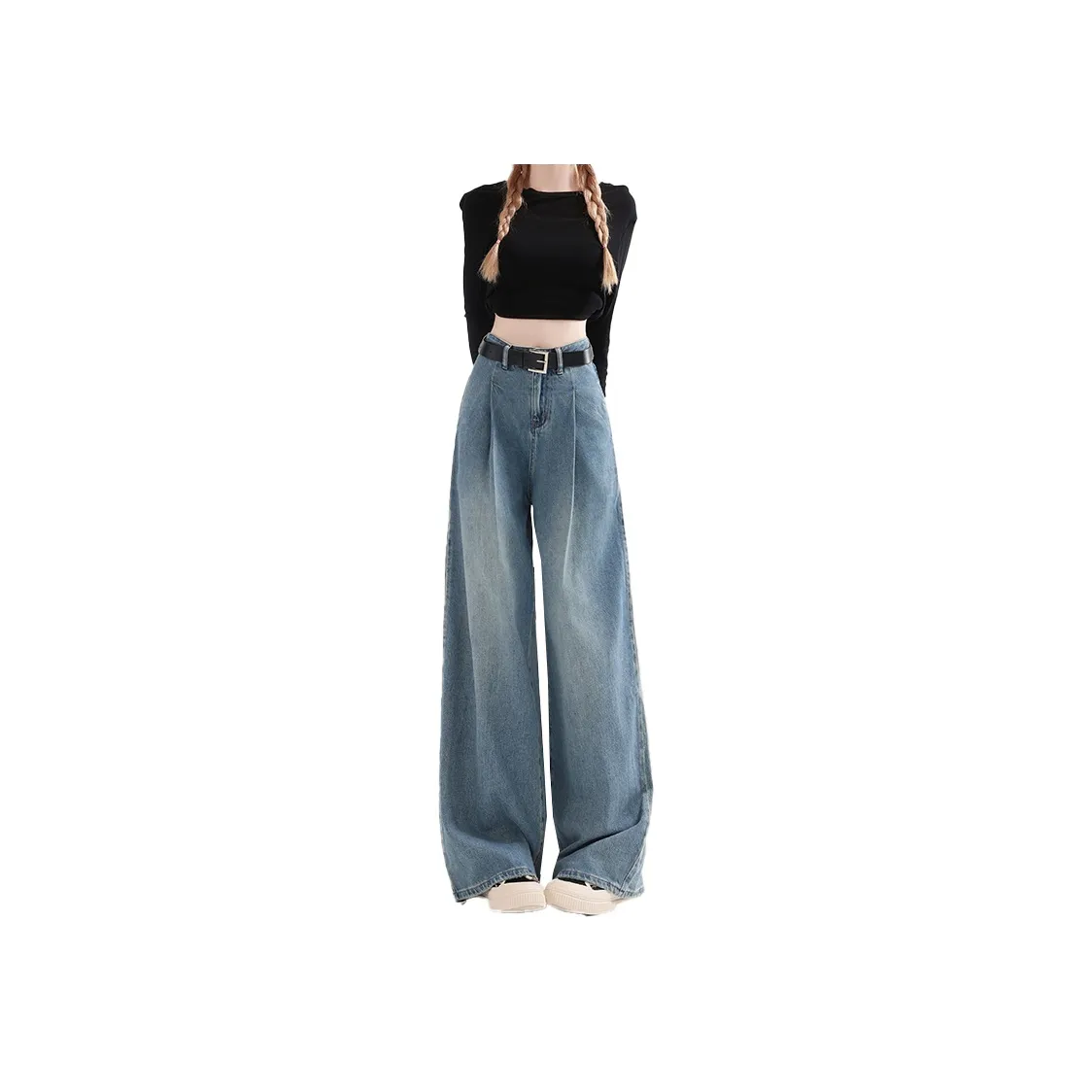 Enhanced Синие Женские Джинсы