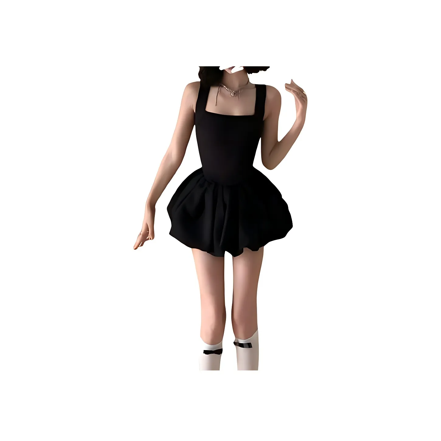 HELEH Черные Женские Слиплатья