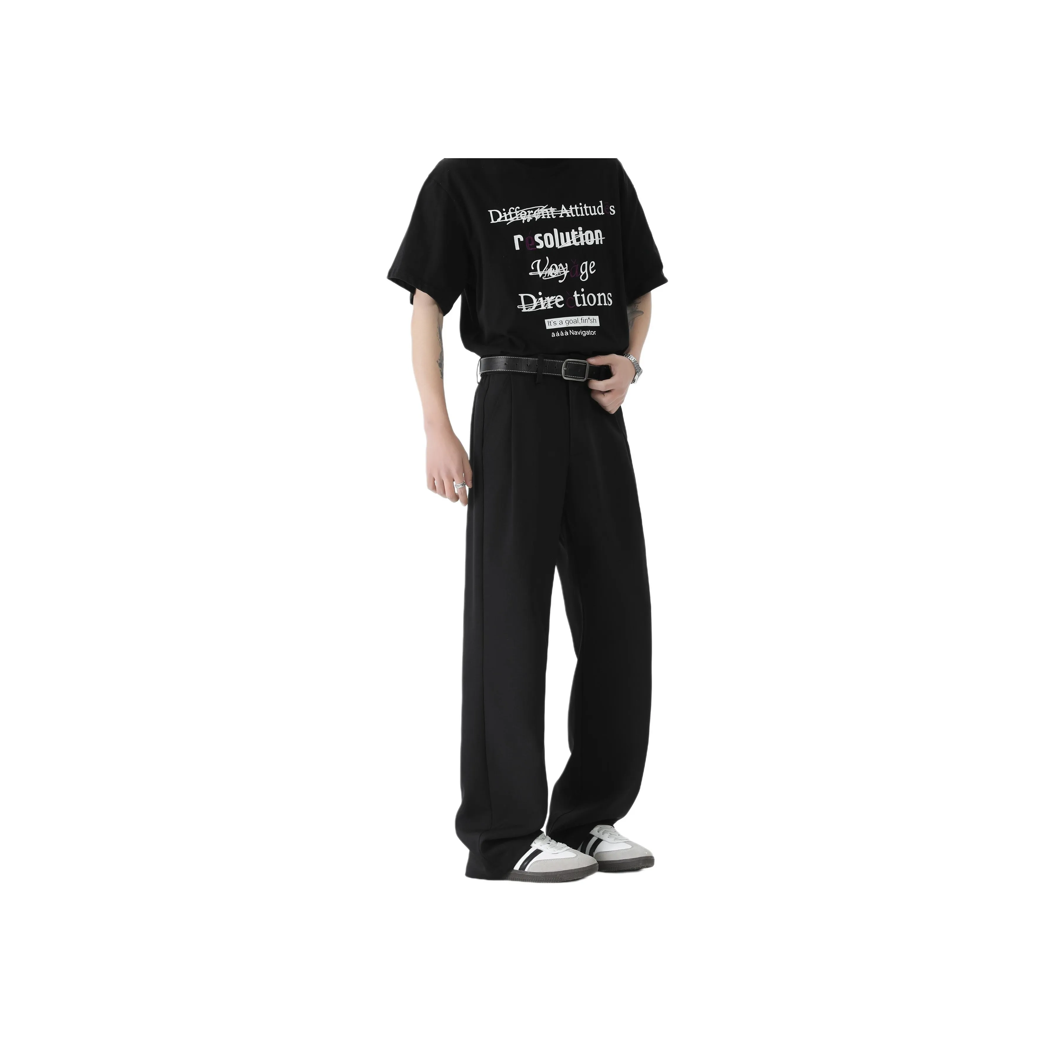 YATSI Suit Trouser Unisex Black