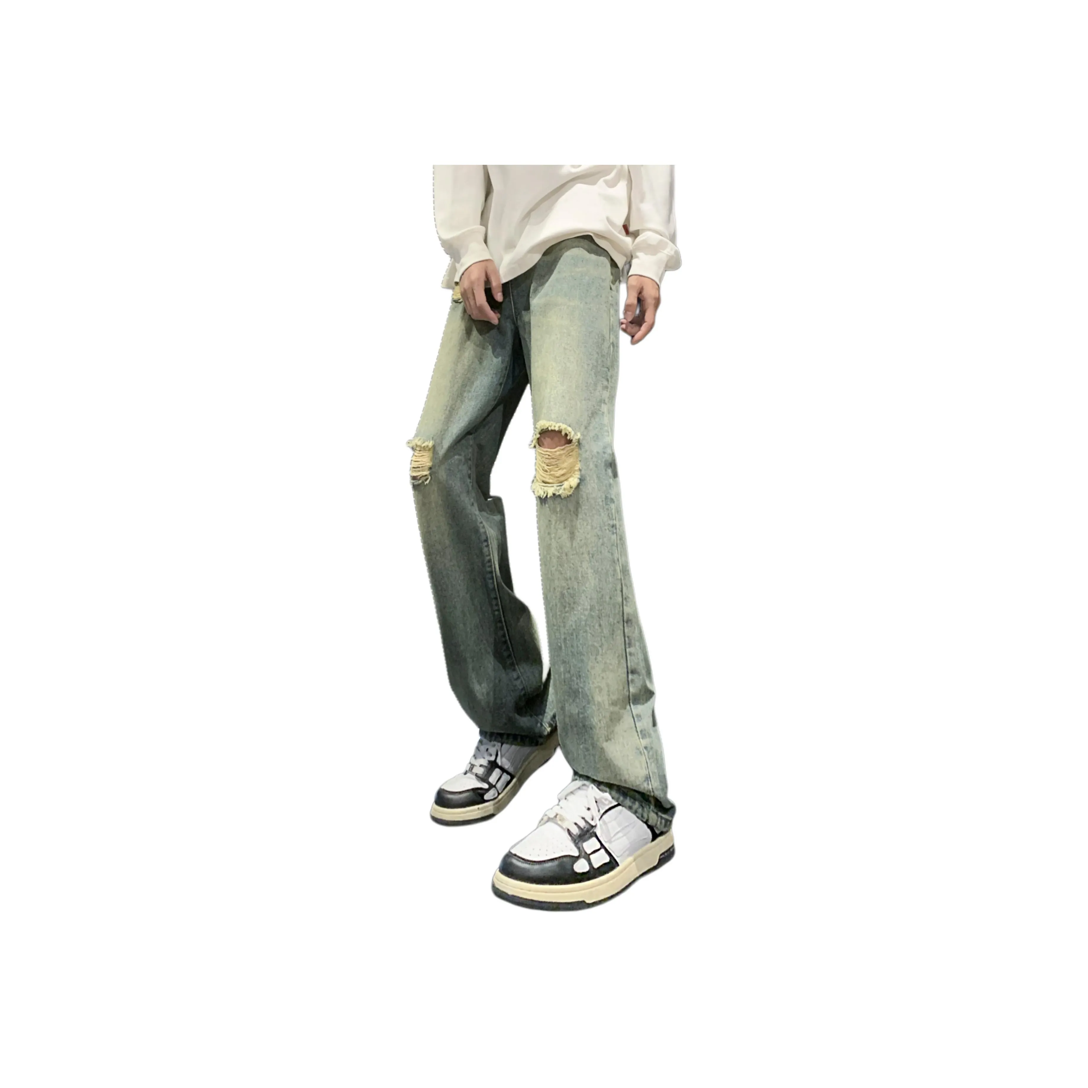 BENGEN Jeans Unisex