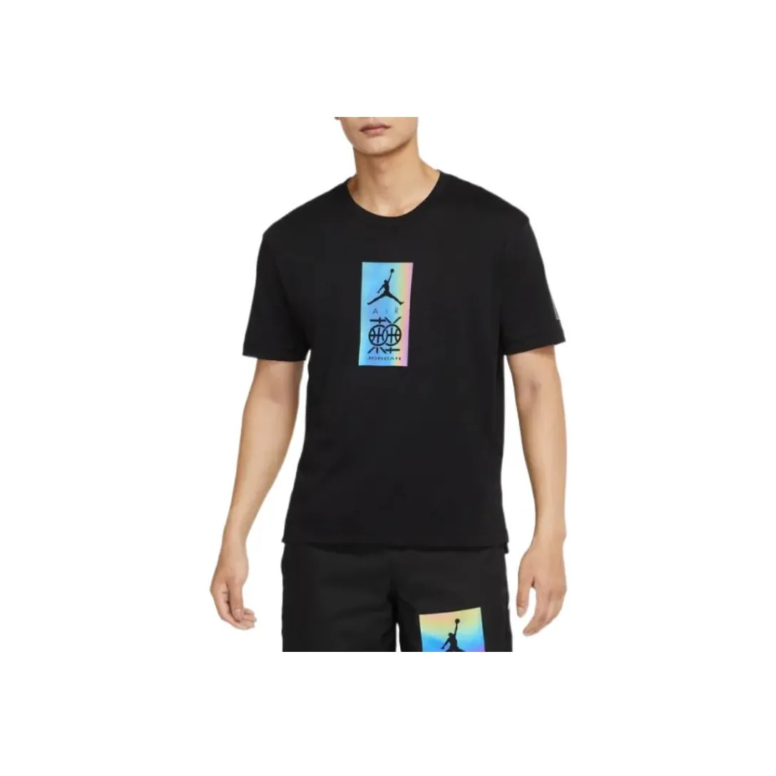 Jordan T Shirts Men's Black