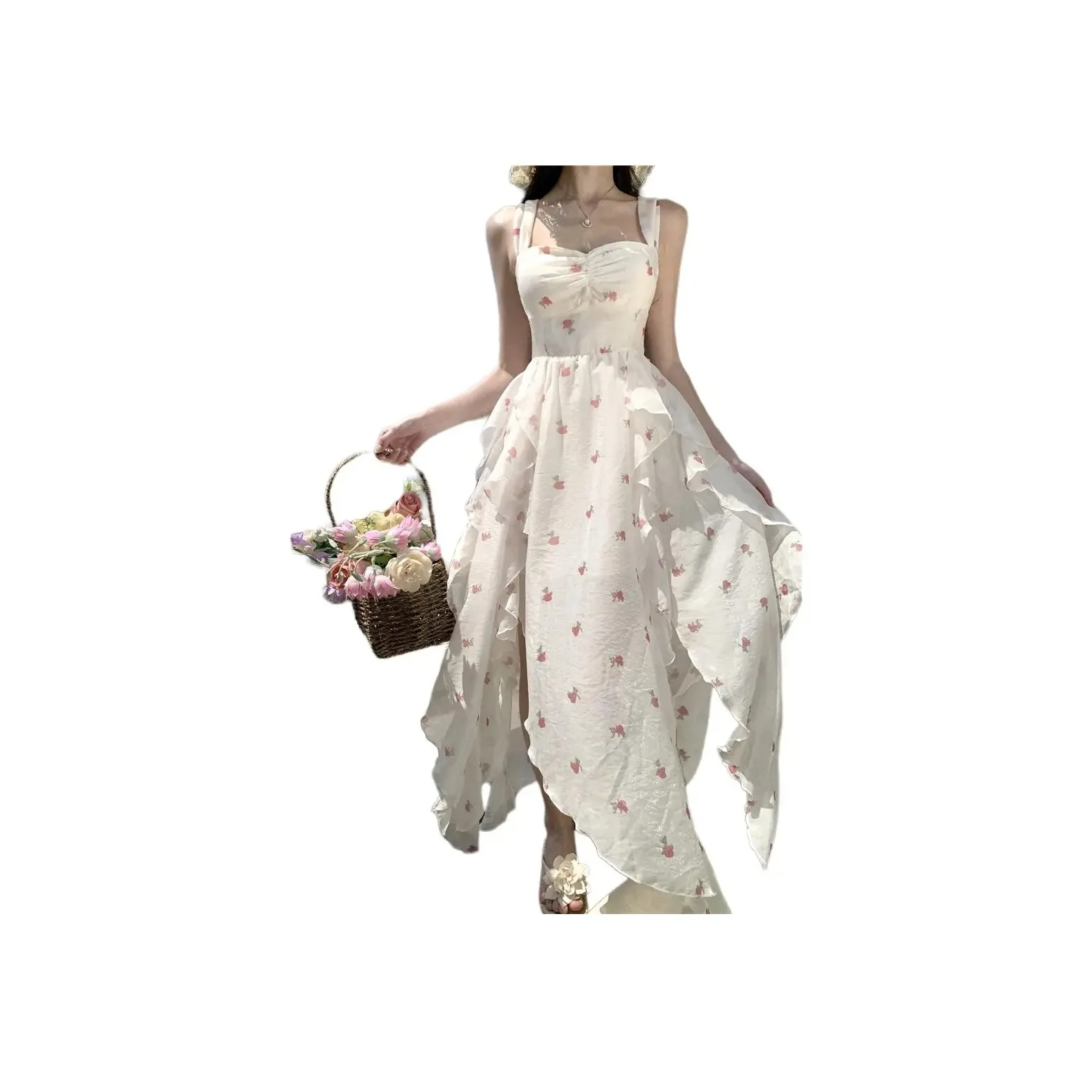 MORii Цветочный Женские Слиплатья