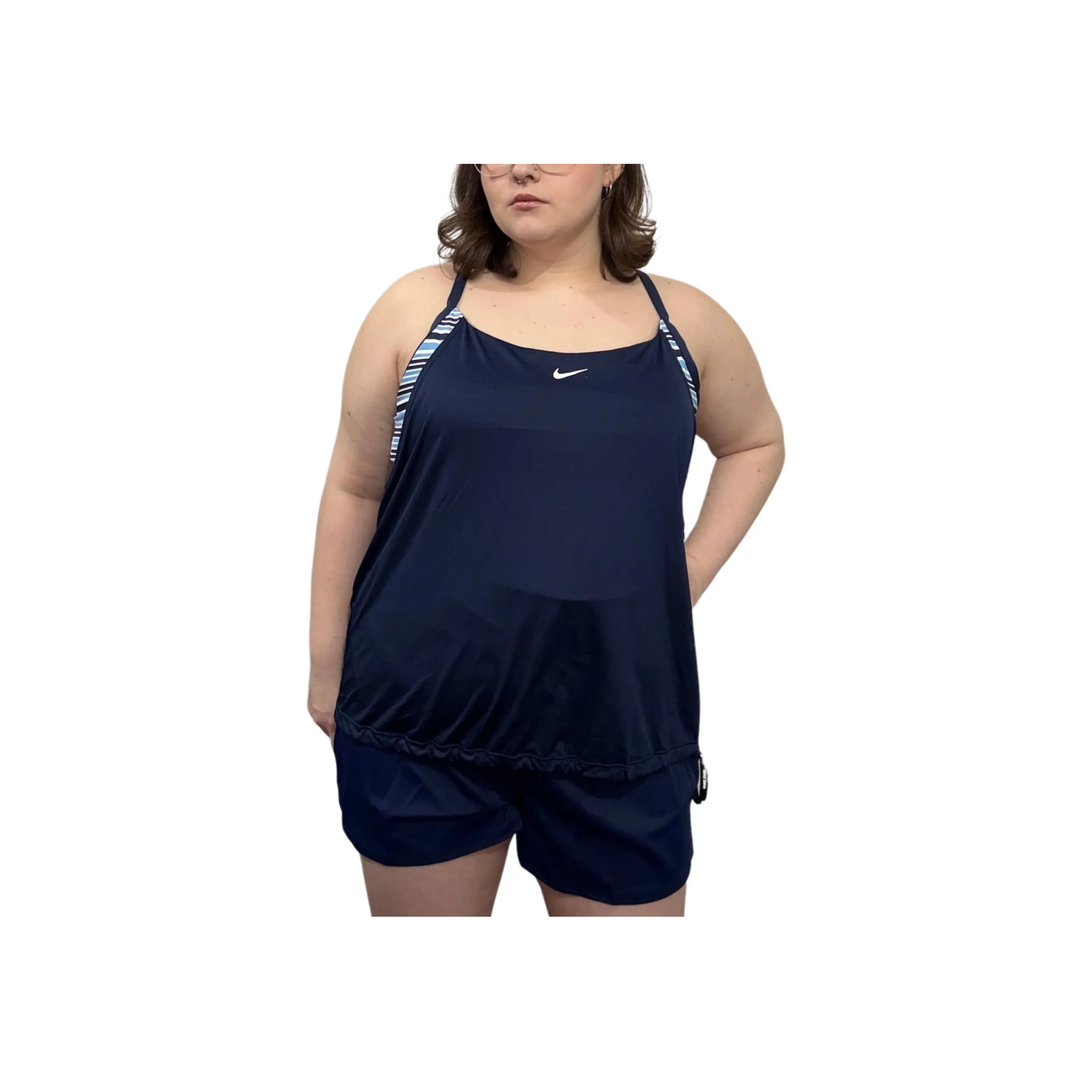 Nike Swim Women's Layered Tankini Extended Sizing