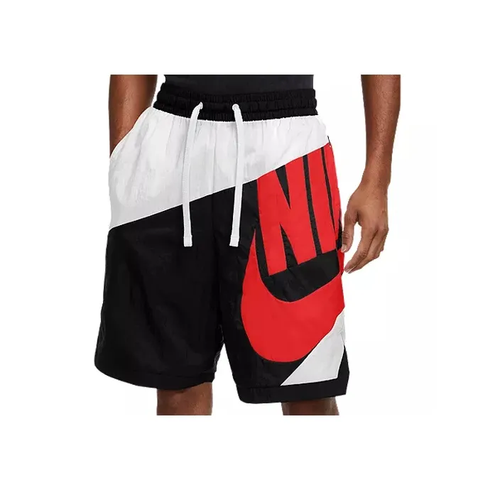 Nike Basketball Shorts Men's White/Black/Black/Chile Red