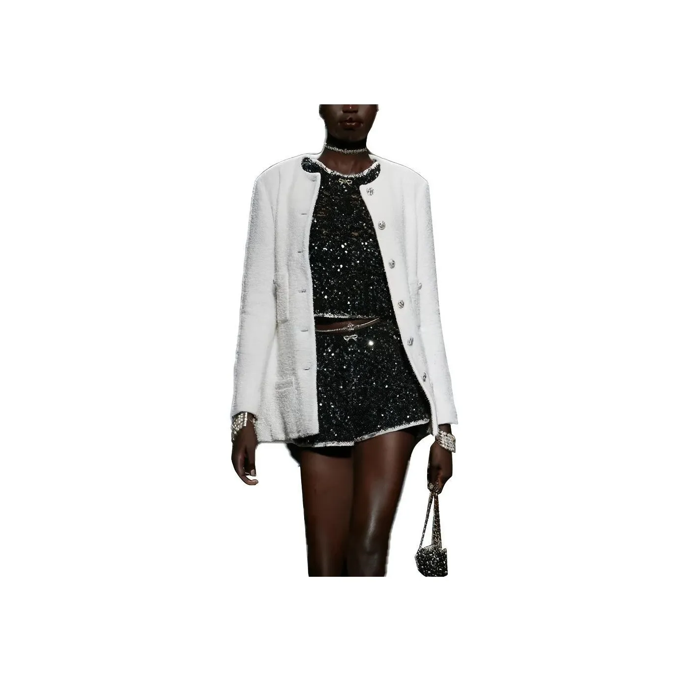 CHANEL Jackets Women's White