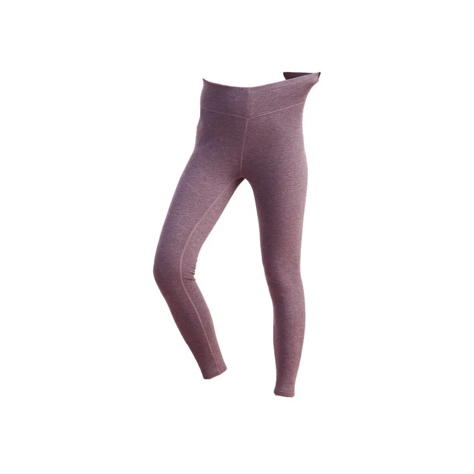 ITALAI Thermal Pants Women's Dark Gray Purple