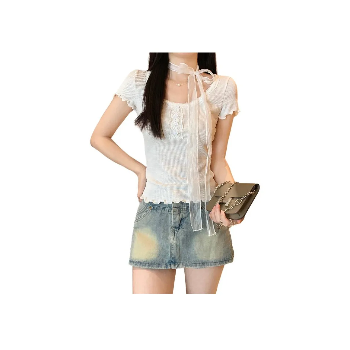 GOSO Белые Женские Футболки