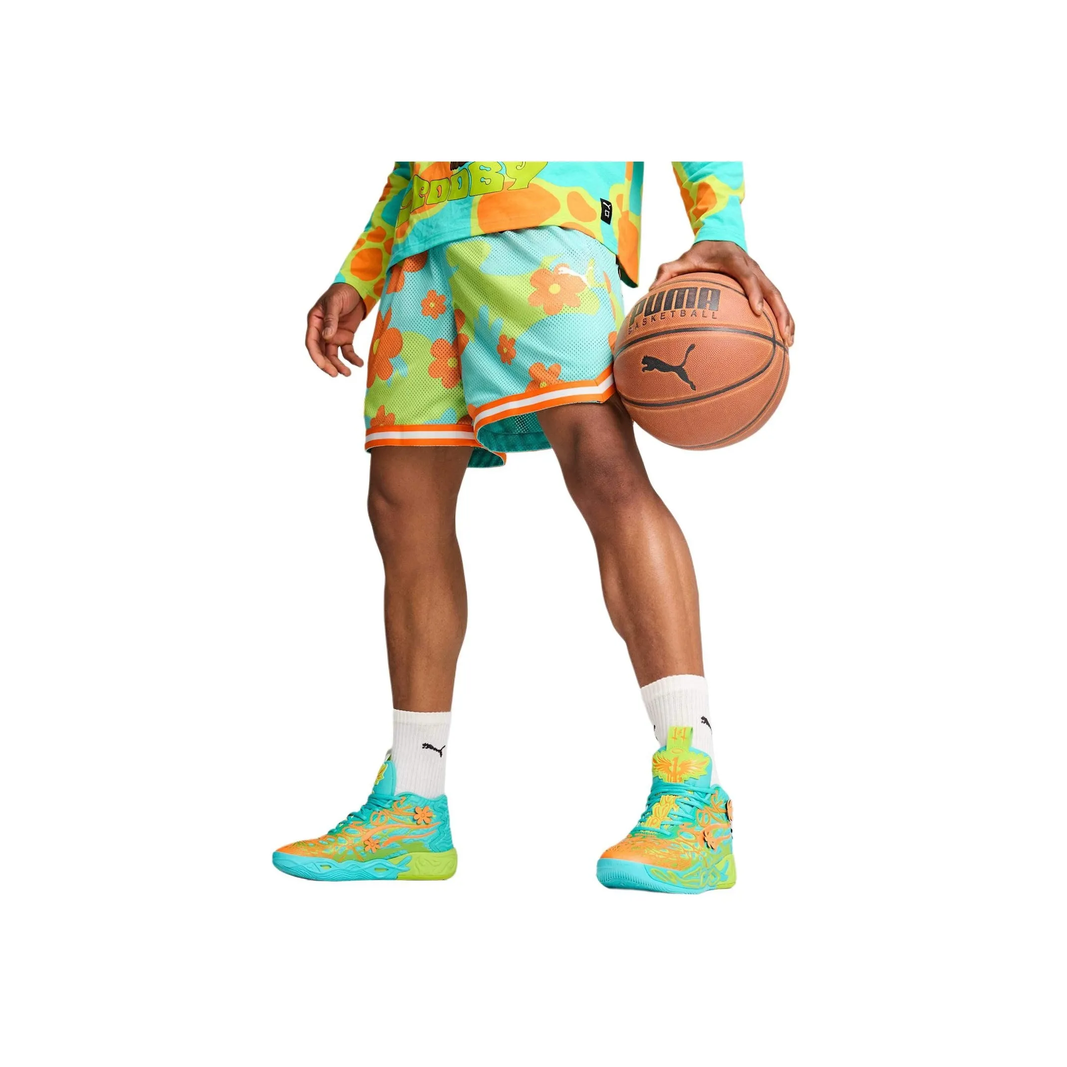 PUMA Shorts Para Hombre PUMA Hoops X Scooby Doo