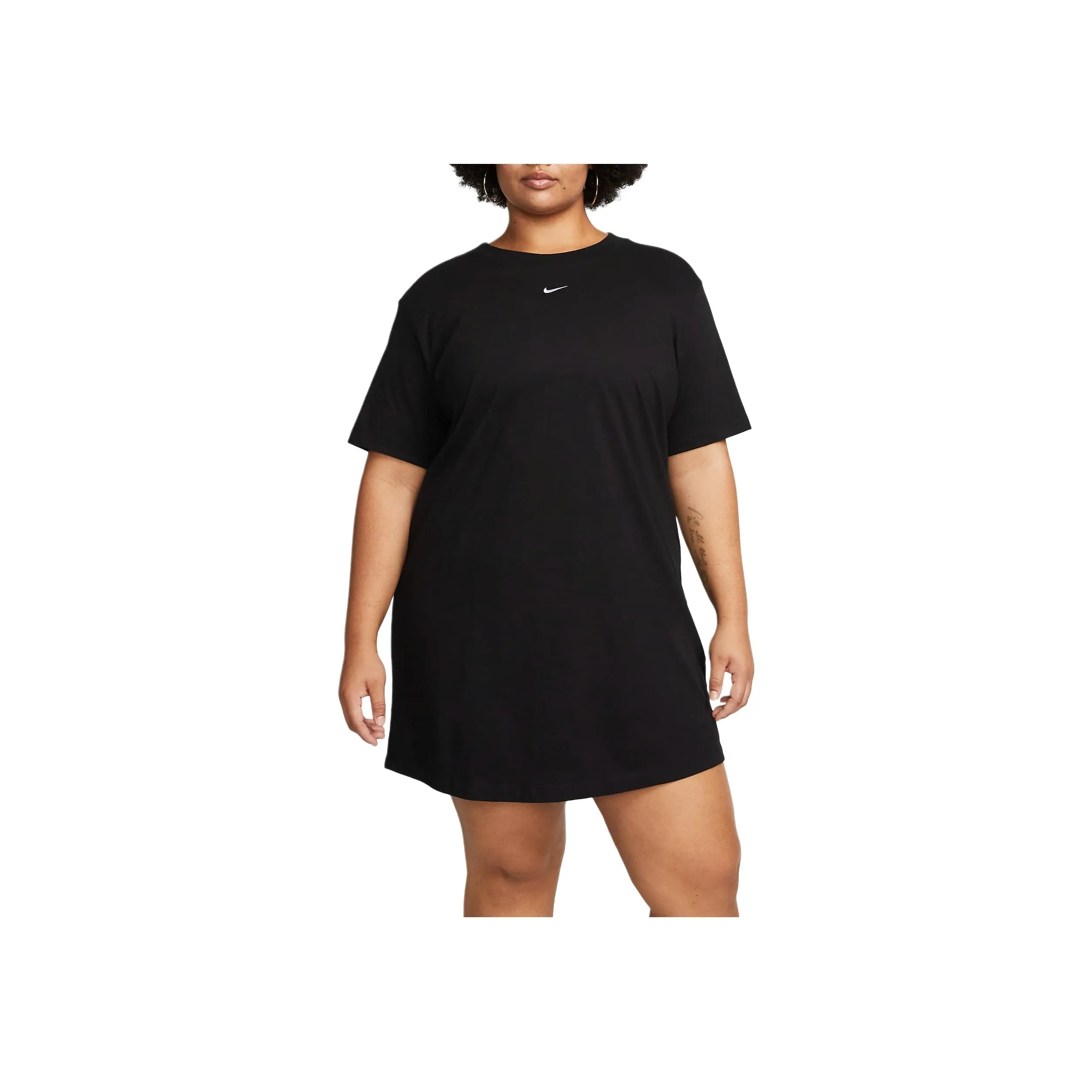 Nike Sportswear Essential Women's Short Sleeve T Shirt Dress Plus Size