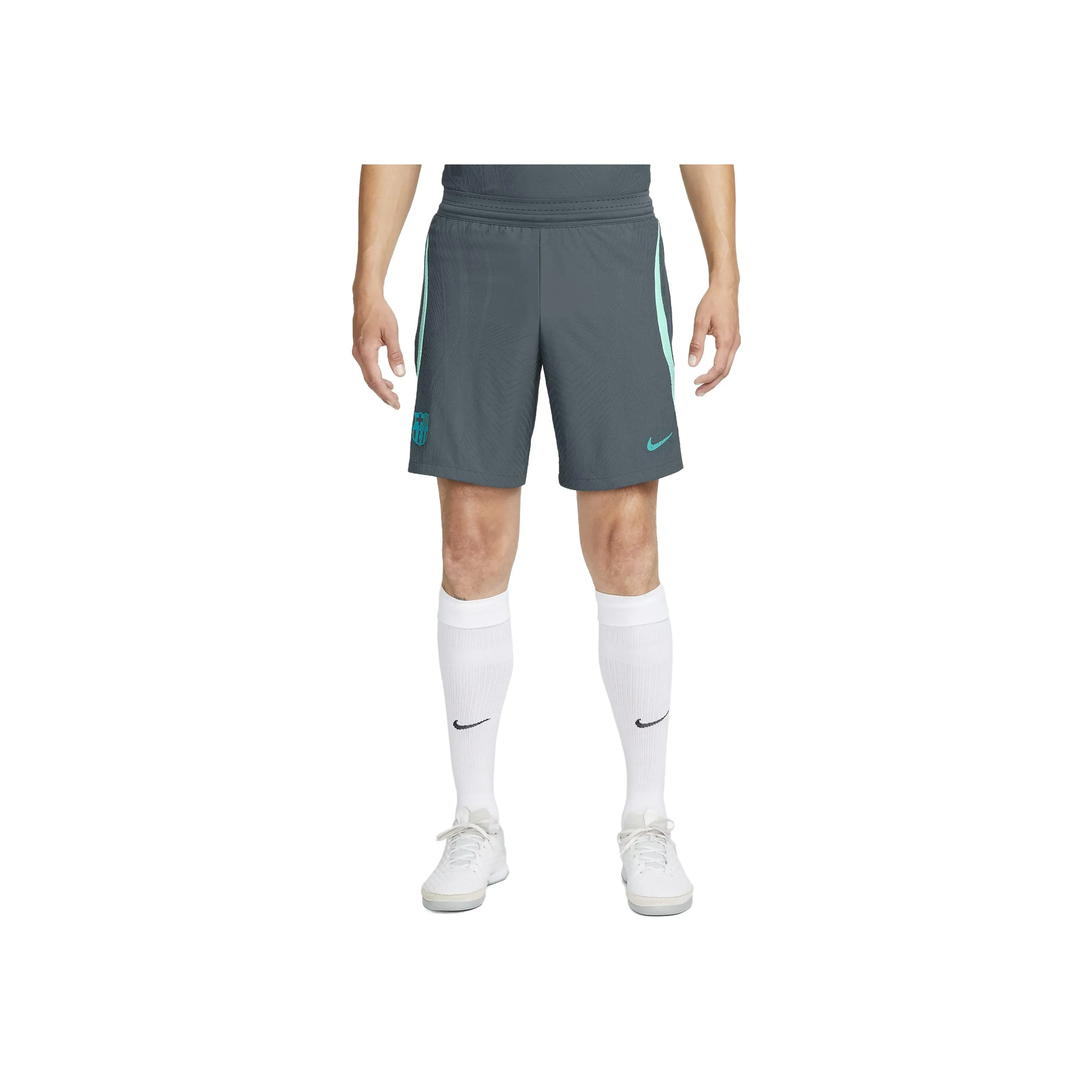 Nike F.C. Barcelona Strike Elite Soccer Shorts Men's Light Aqua Green
