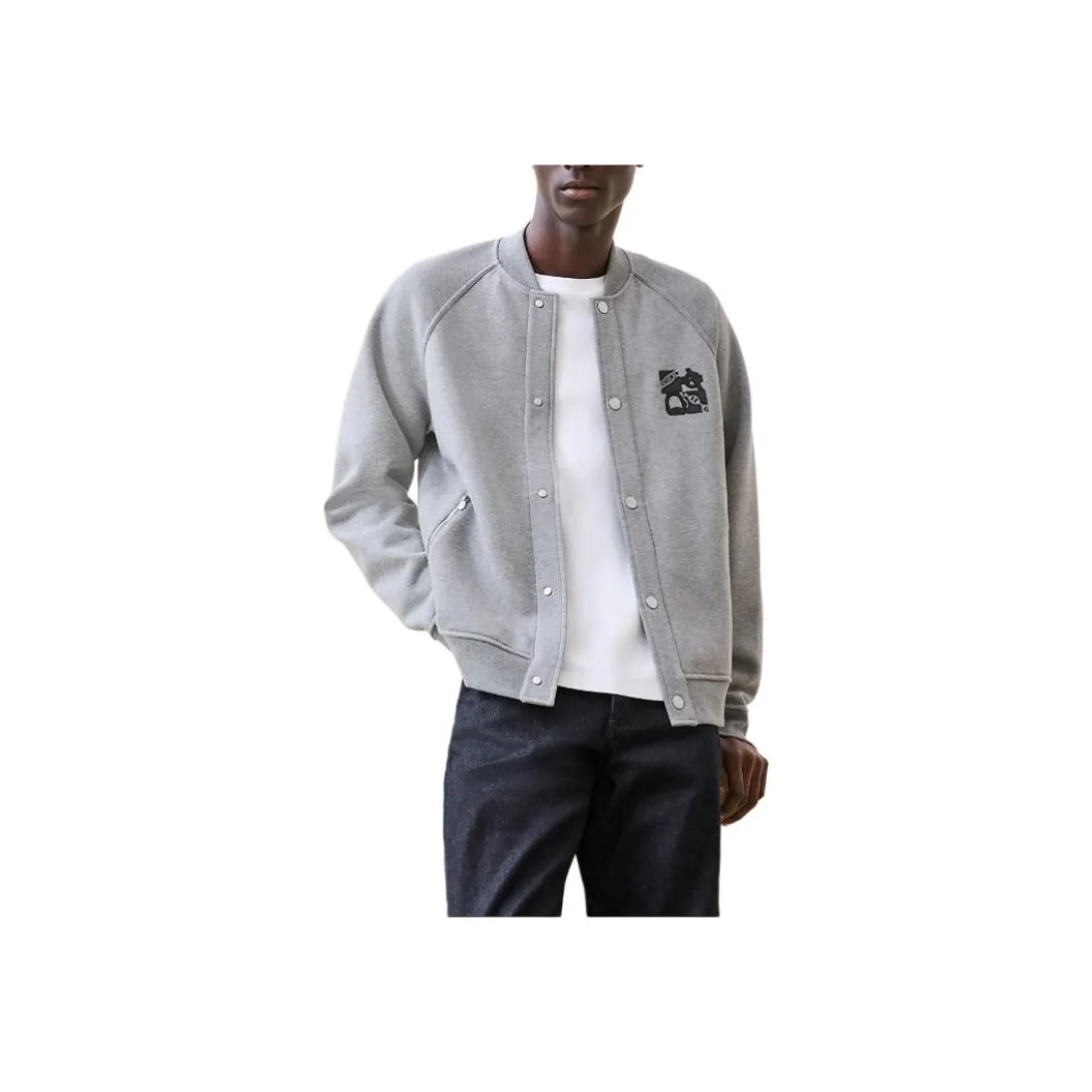 HERMES Jackets Men Gray