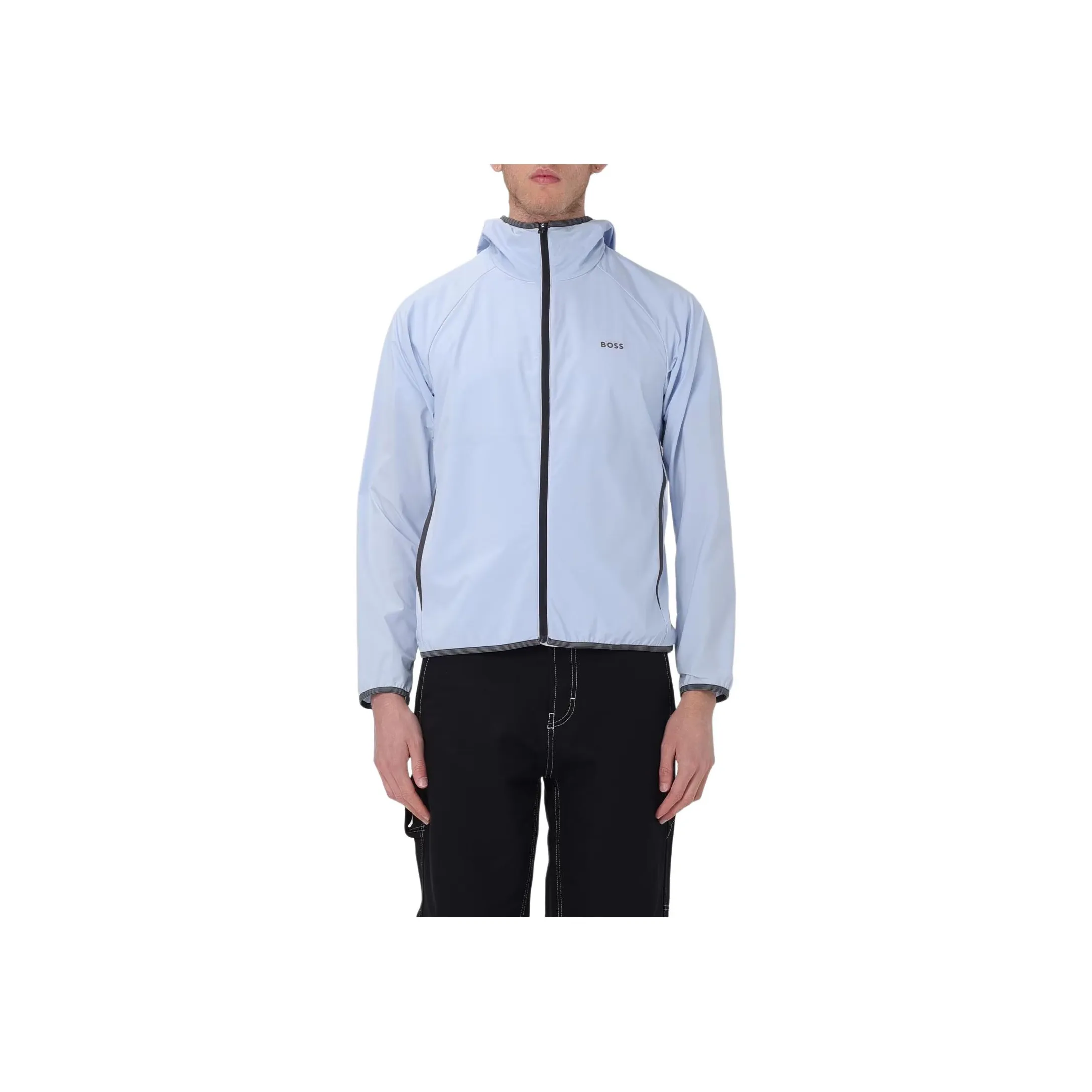 HUGO BOSS Jackets & Coats Men's Light Blue