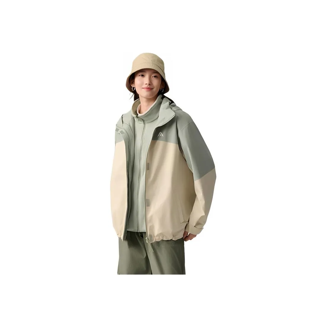 Anta Outdoor Collection Городская жизнь Путешествие Коммутирование Поход Ветрозащитный Теплоизоляционный Ветровка Женские