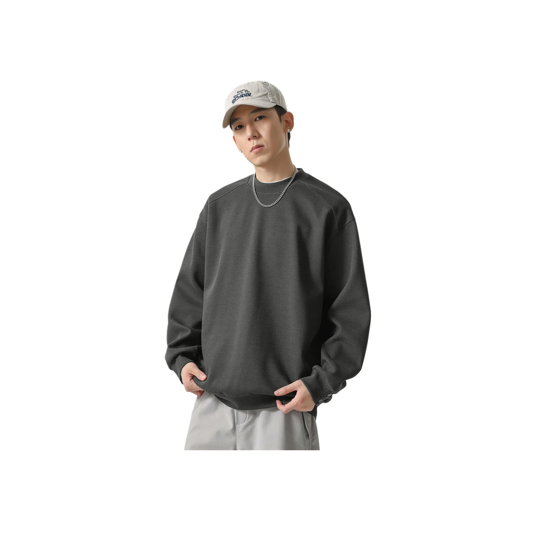 WOOD SOON Свитшот с круглым вырезом Мужской