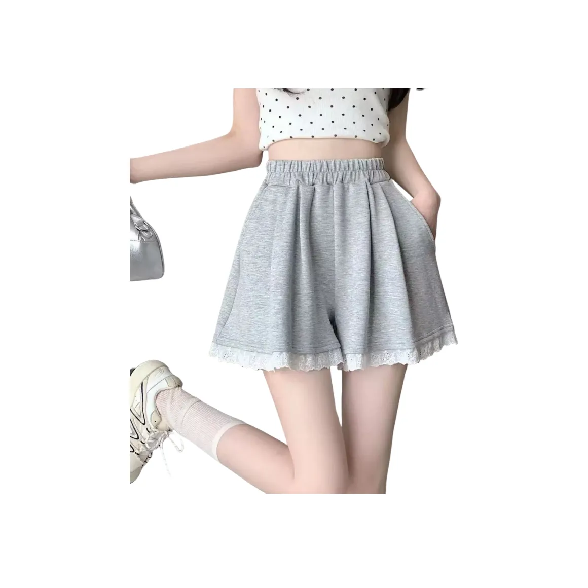 LANMOU Женские Повседневные Шорты