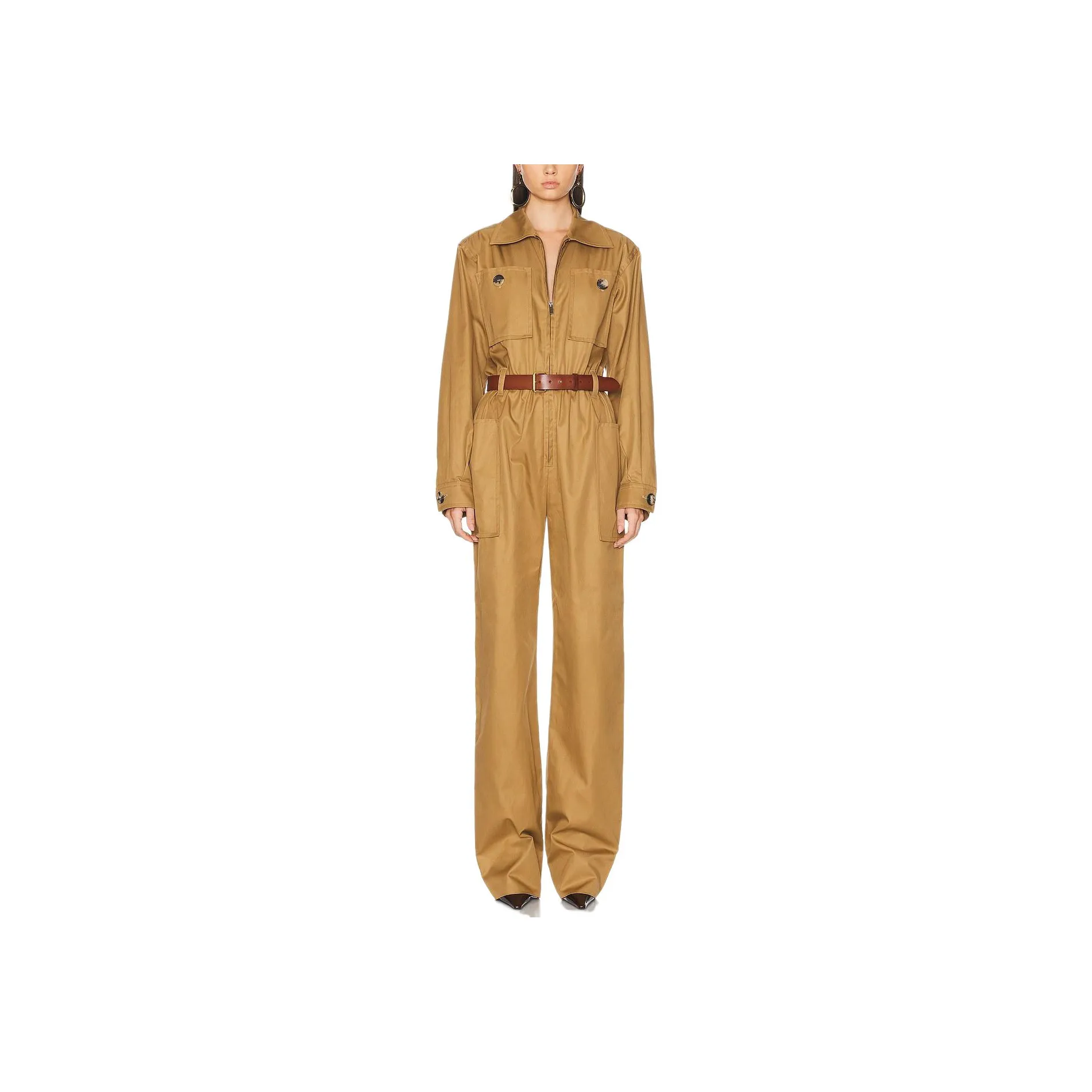 SAINT LAURENT Jumpsuits Women's Brown