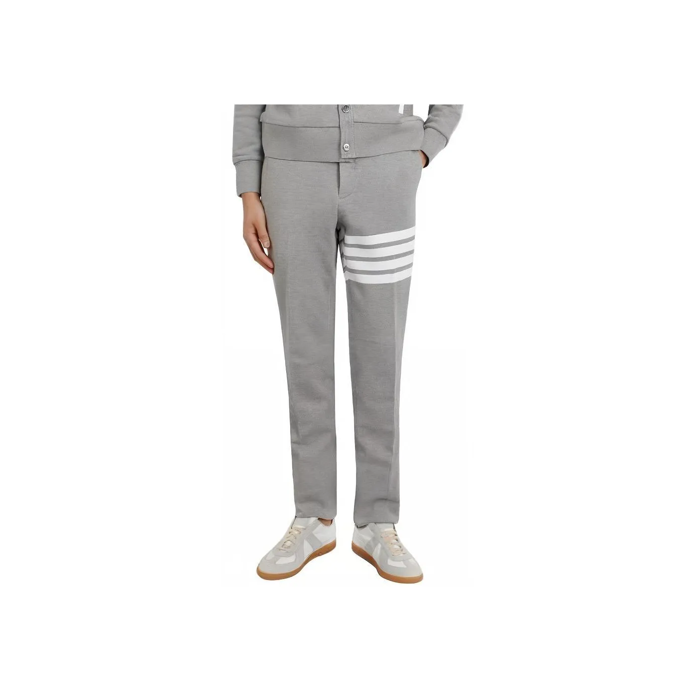 THOM BROWNE· Casual Pants Men's Gray