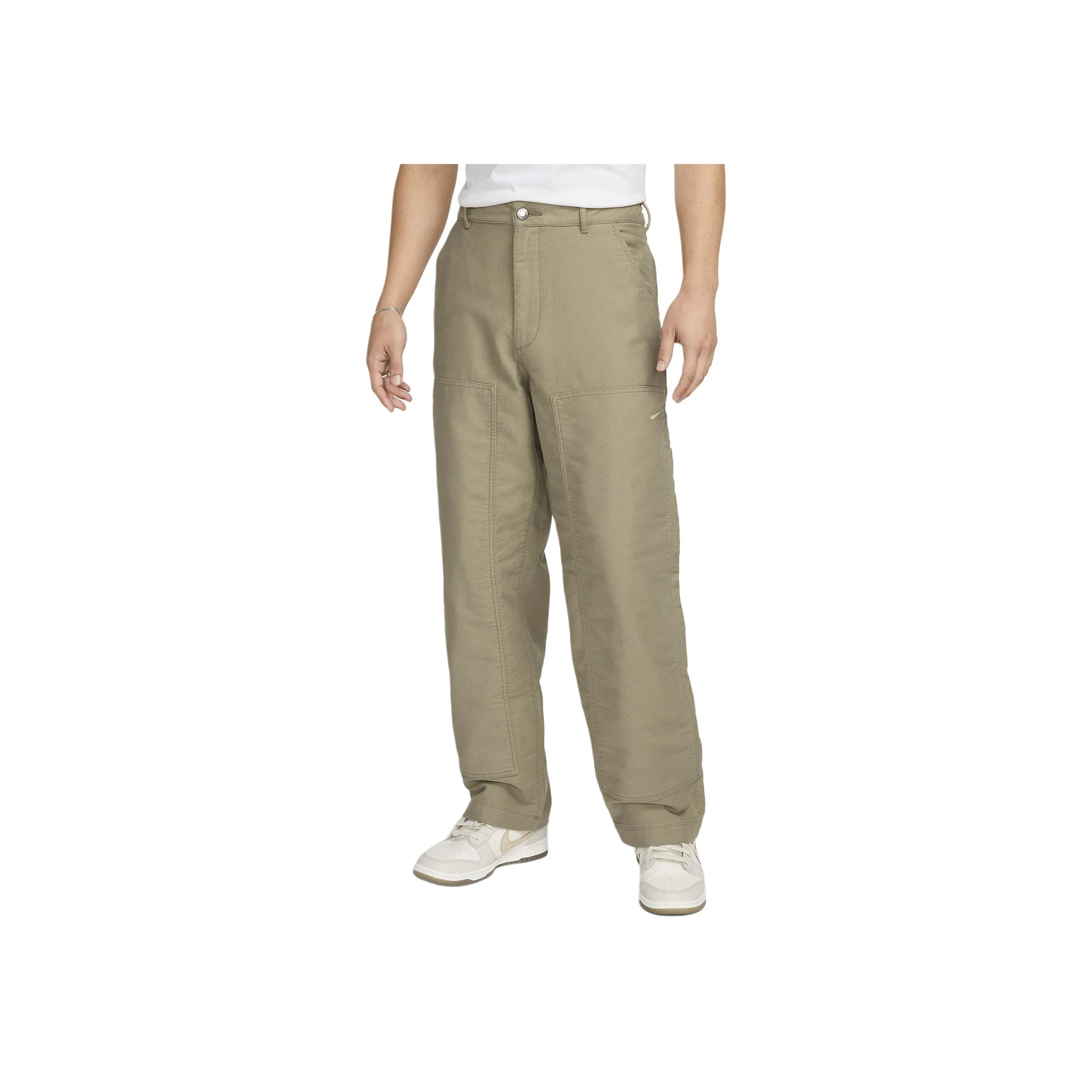 Nike Clothing Casual Pants Men's Olive