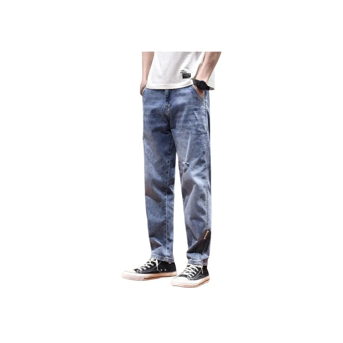 FRALAARRI Синий Мужской Джинсы