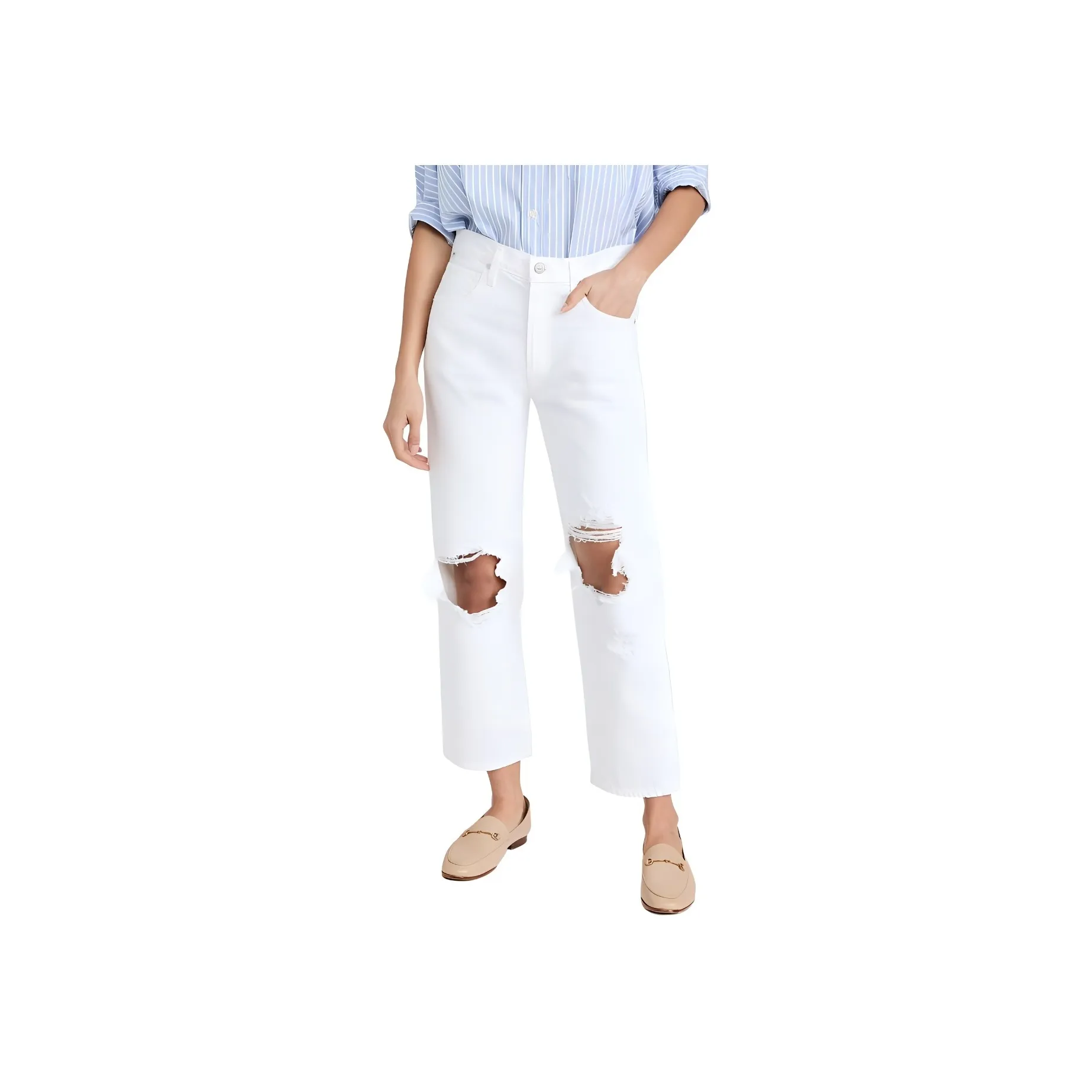 Citizens Of Humanity Distressed Straight leg Jeans