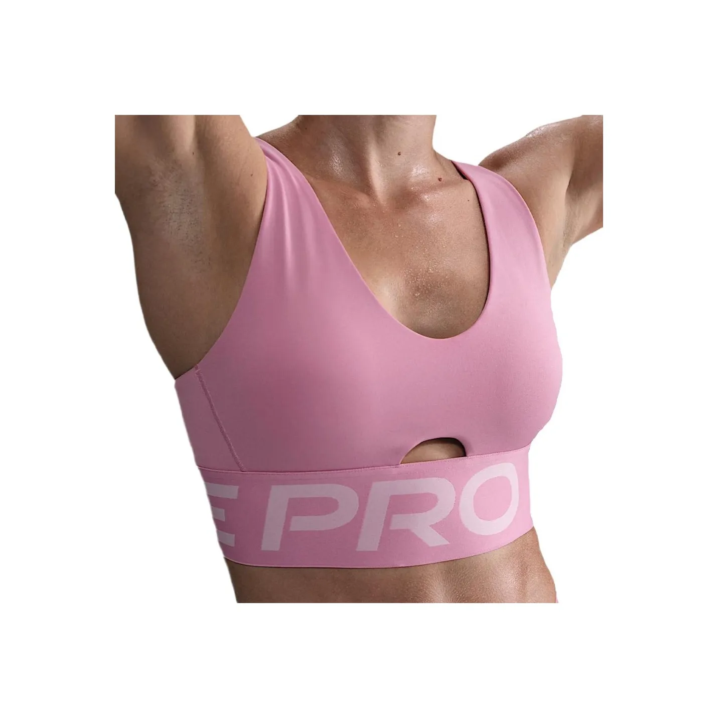 Nike Pro Indy Plunge Women's Medium Support Padded Sports Bra