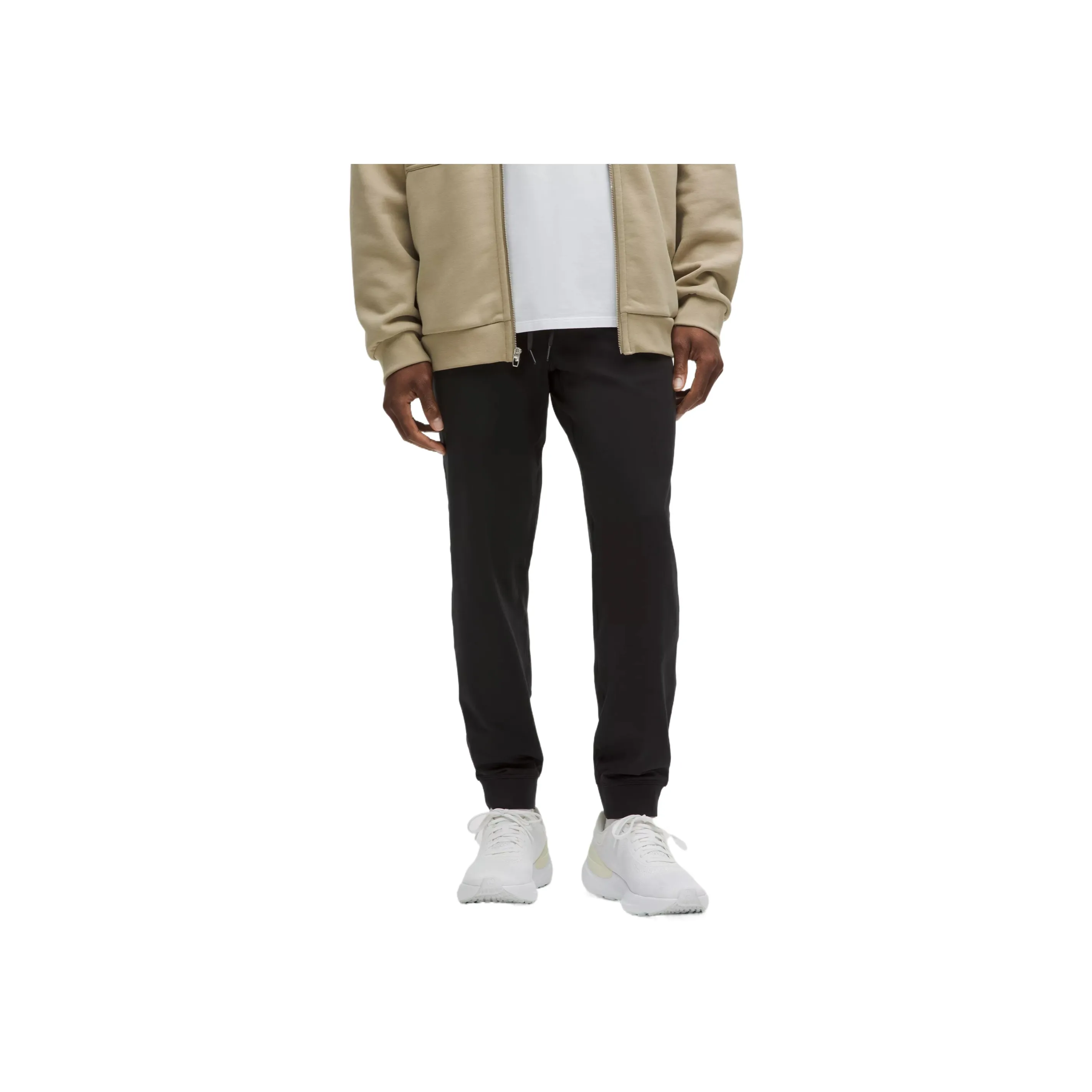 lululemon Soft Jersey Повседневные брюки 32' Мужской Черный