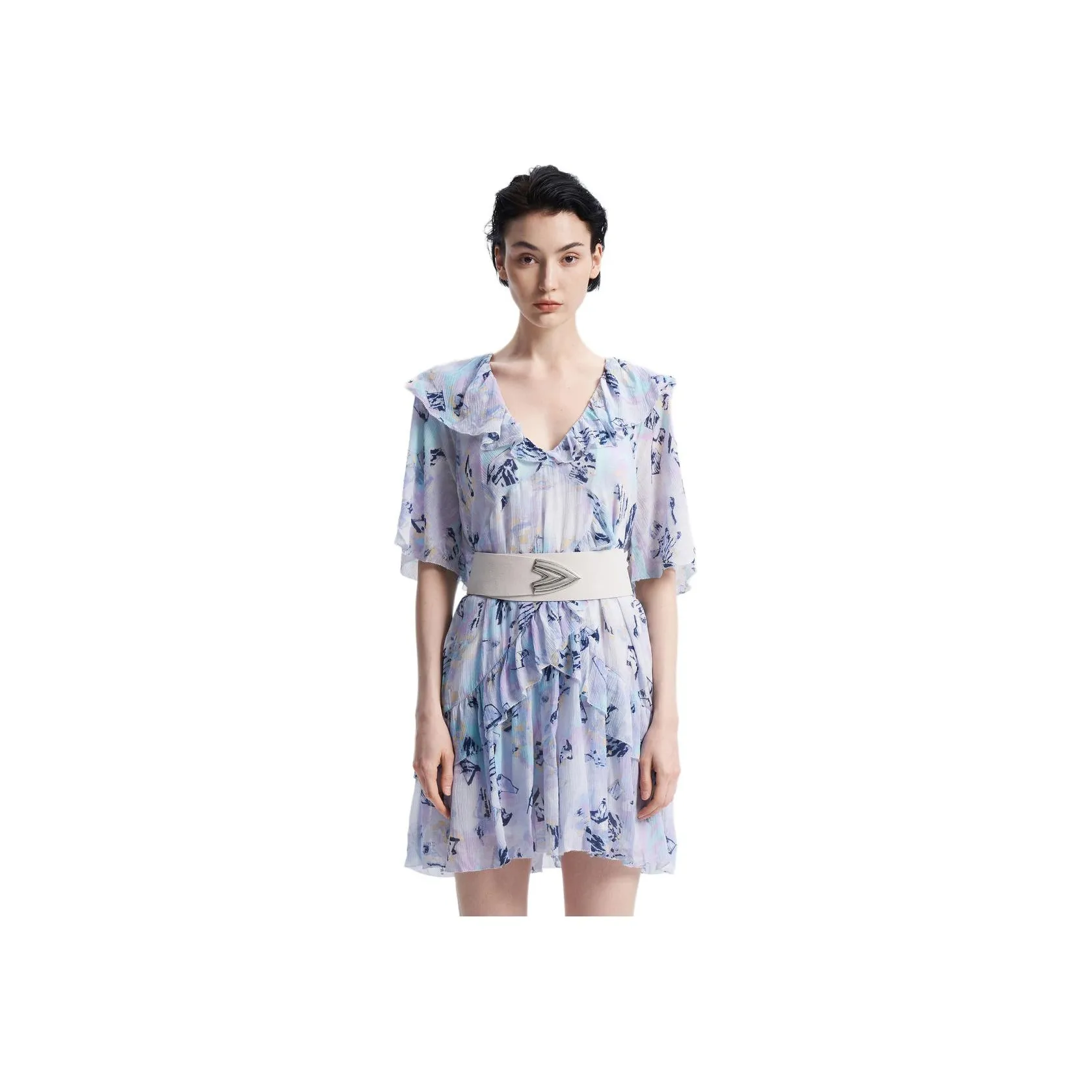 IRO NIGHT Dress Women's Blue Purple