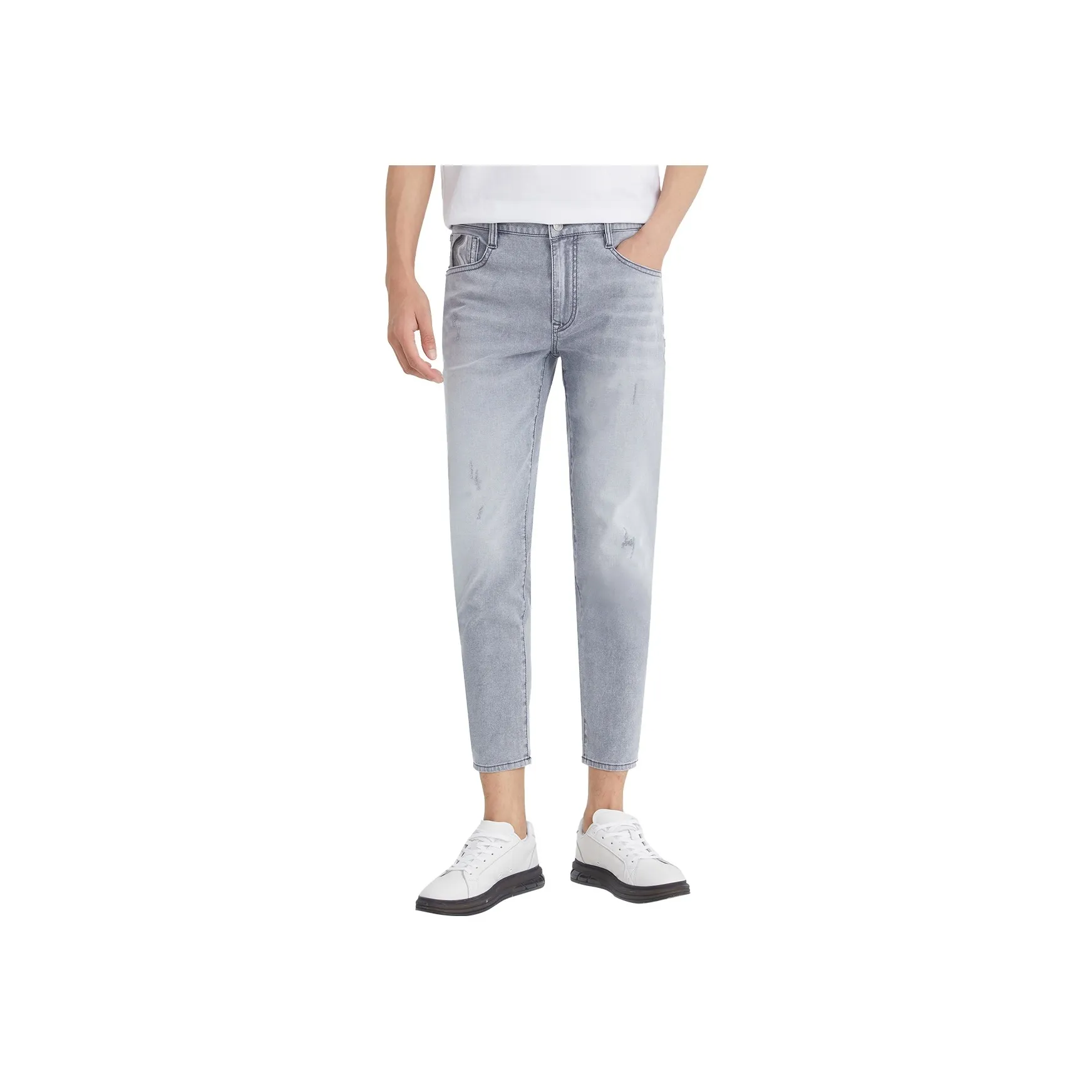 LESS IS MORE Jeans Men's Medium Gray