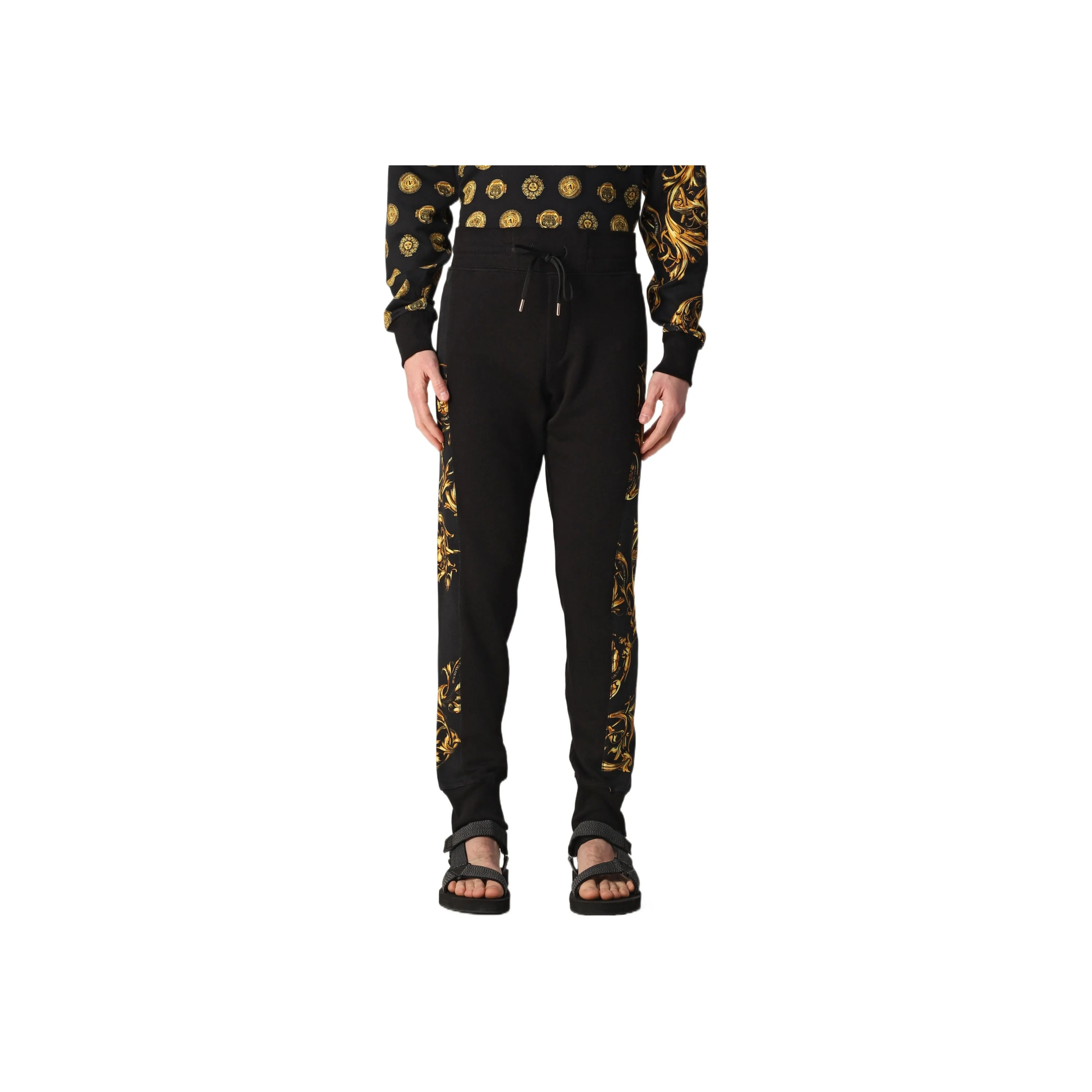 VERSACE JEANS COUTURE Regalia Baroque Panelled Track Pants