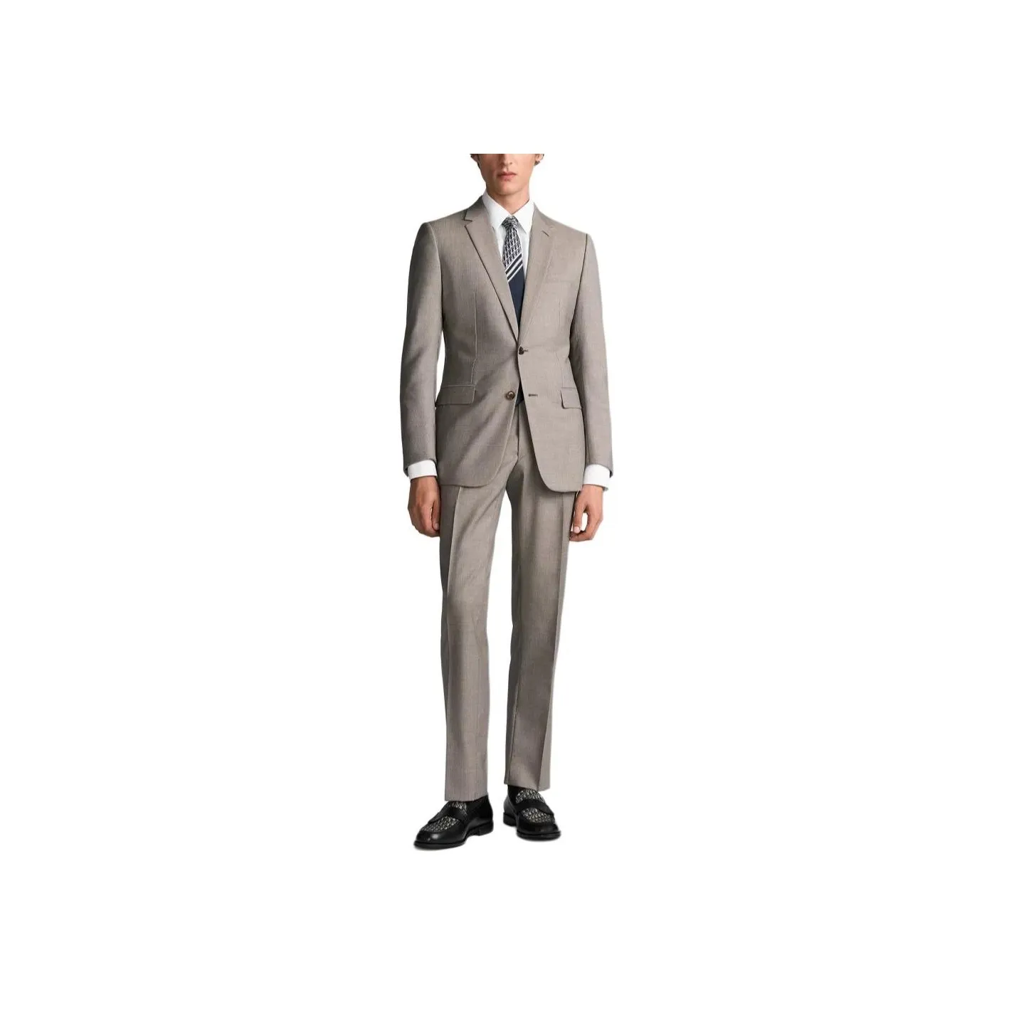 DIOR Business Suits Men's Beige