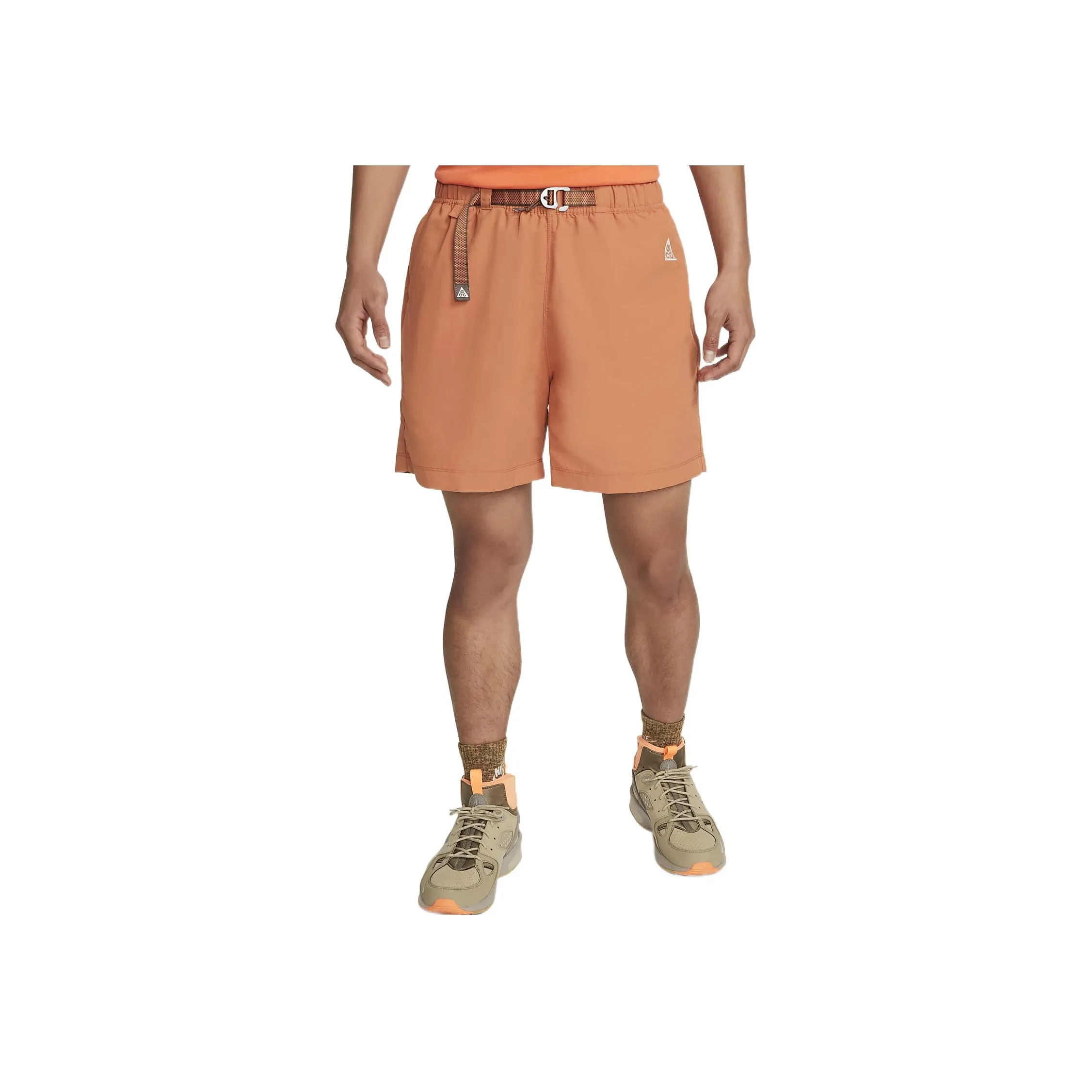 Nike Casual Shorts Men's Rusted Oxidized Orange