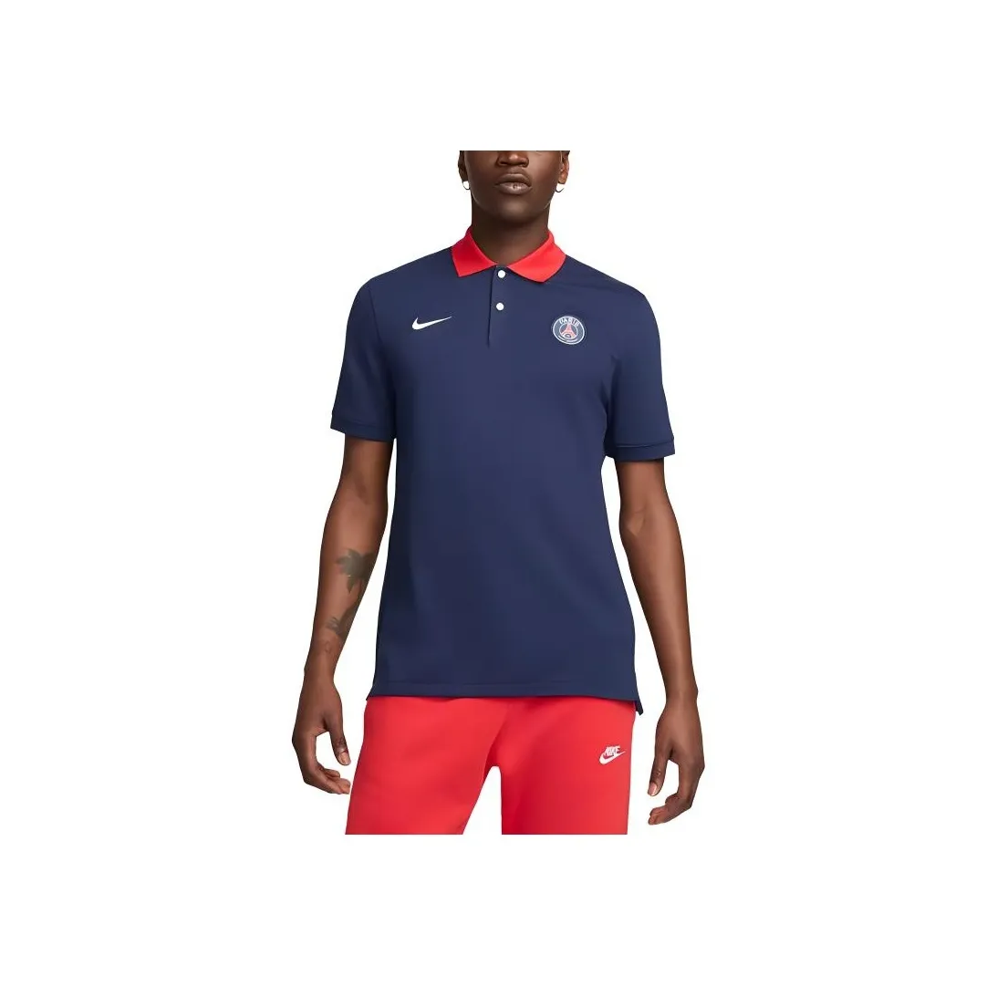 Nike Dri FIT Soccer Polo Shirt Men's Midnight Marine Blue