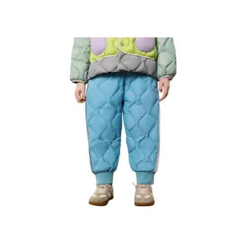WOobaby Минеральный синий Детские садовские брюки