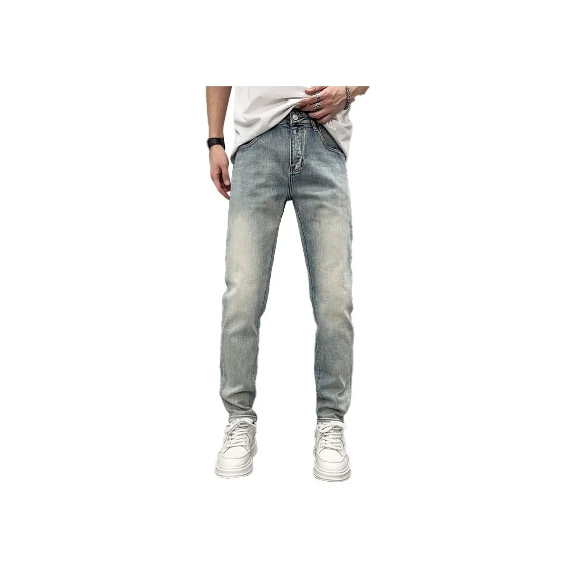 TUCANO Светло-синие мужские джинсы