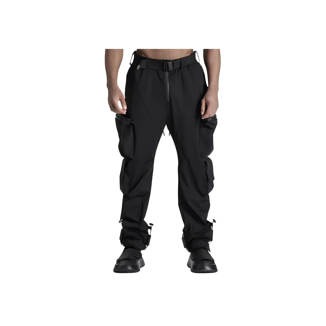 NORVINCY Western Outdoor Tactical Black Warrior Cargo Pants Men's
