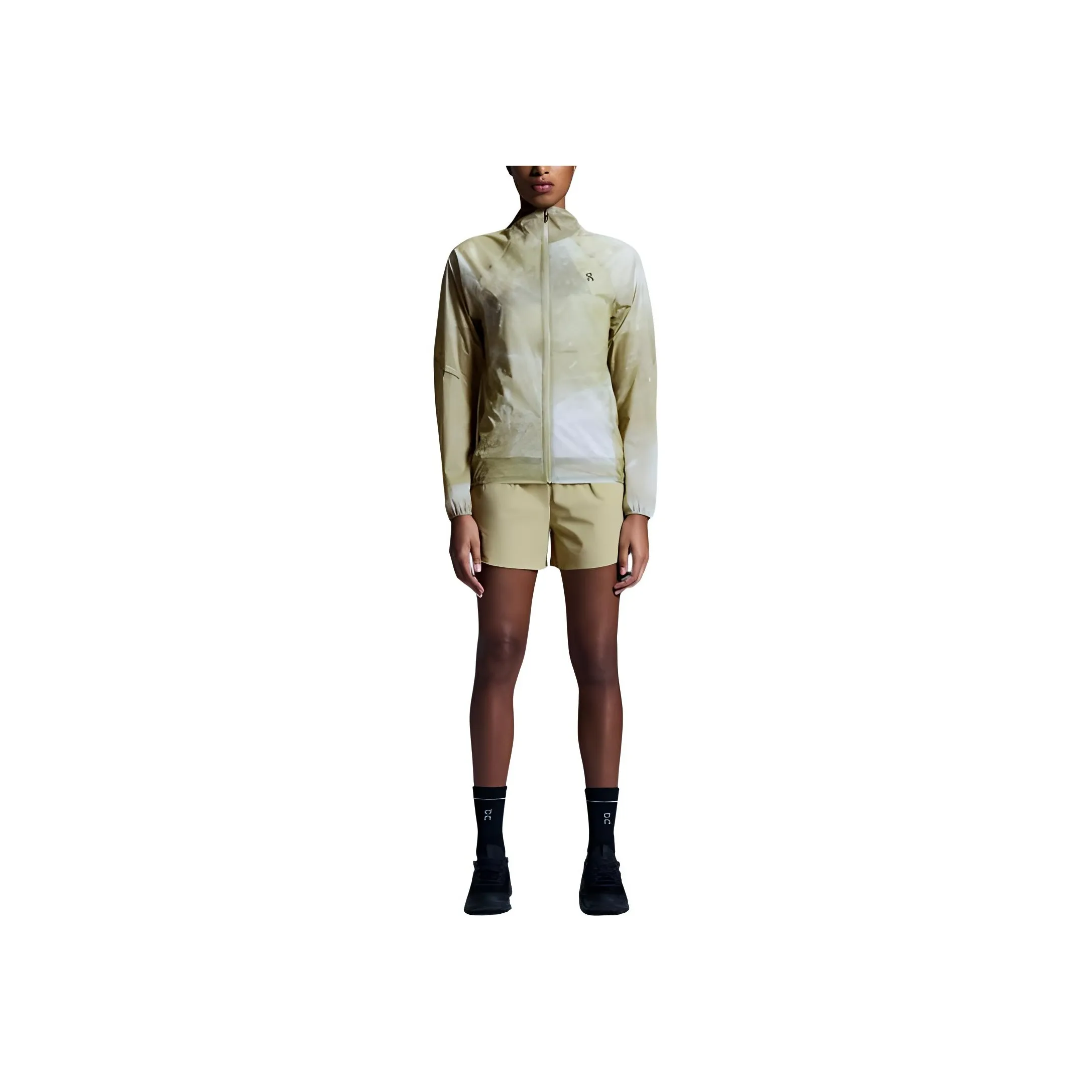 On Ultra Jacket Women's White/Tamarind Green