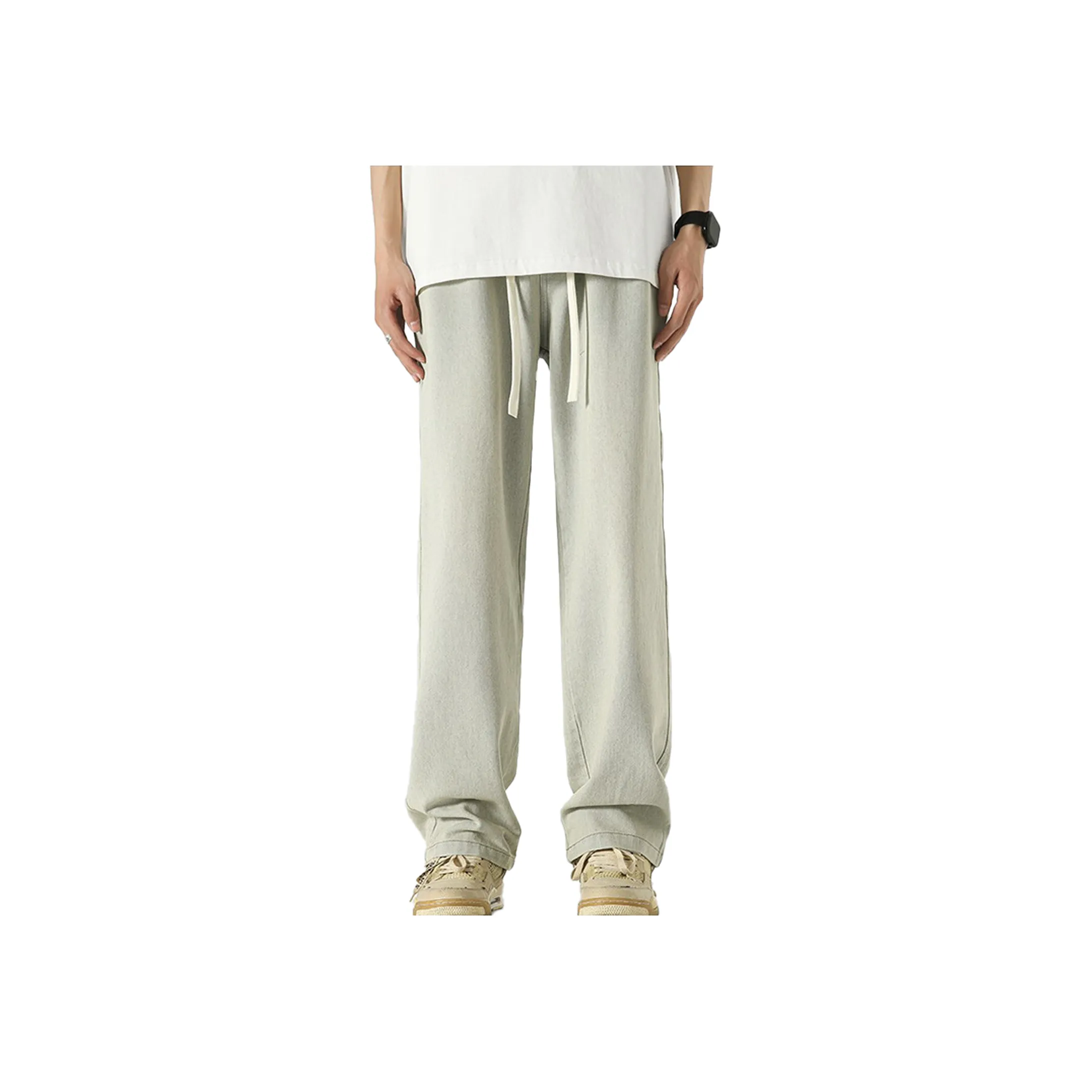 Menglaini Jeans Unisex