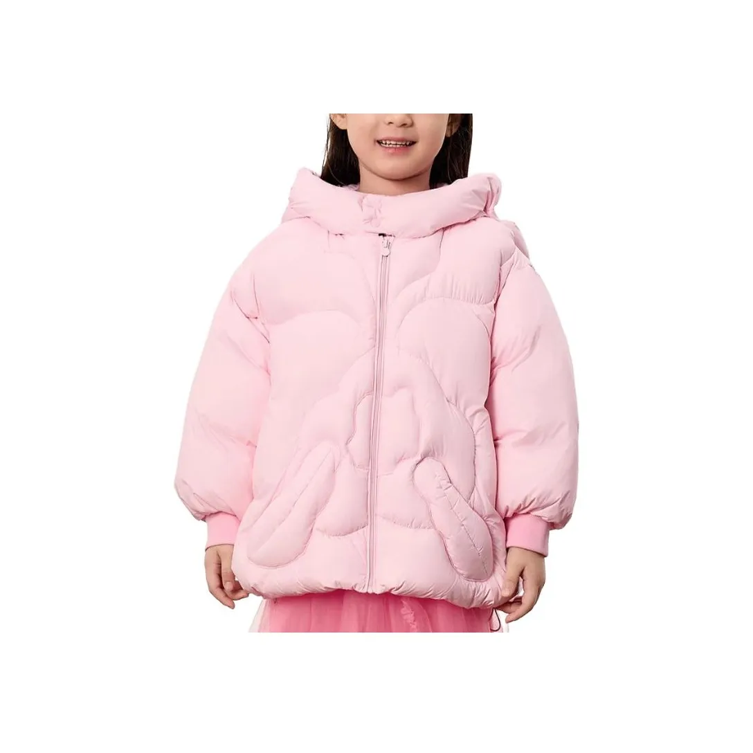 Woobaby Пуховик Легкий Розовый для детей 3-7 лет