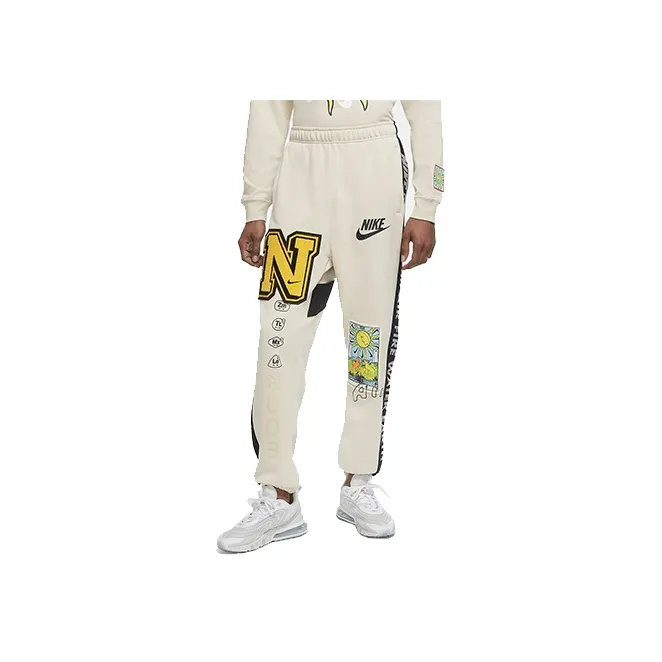 Nike Knitted Sweatpants Men's Beige