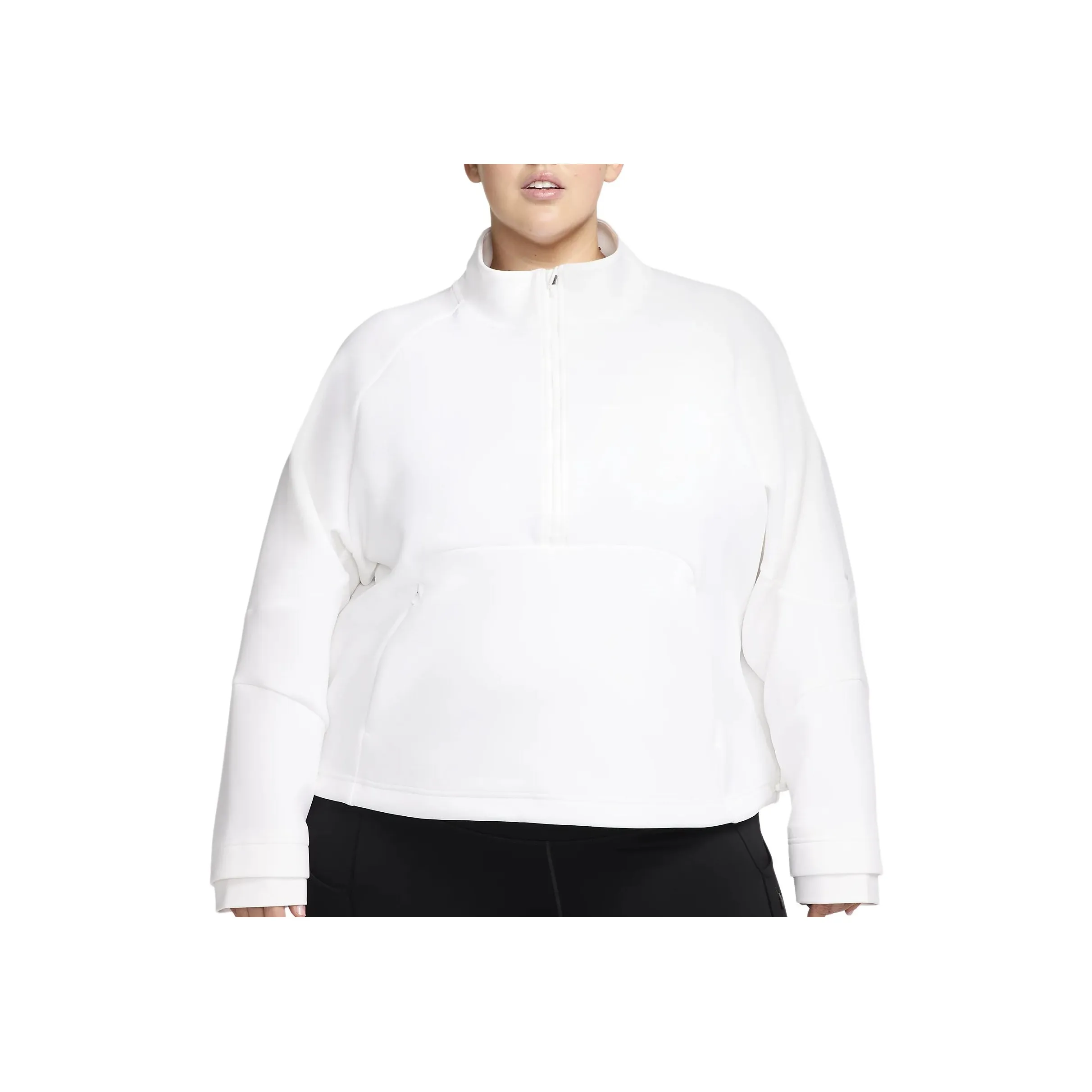 Nike Dri-FIT Prima Women's 1/2-Zip Training Top Plus Size