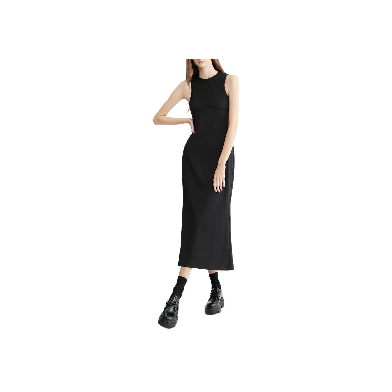 CALVIN KLEIN Sleeveless Dress Women's Black